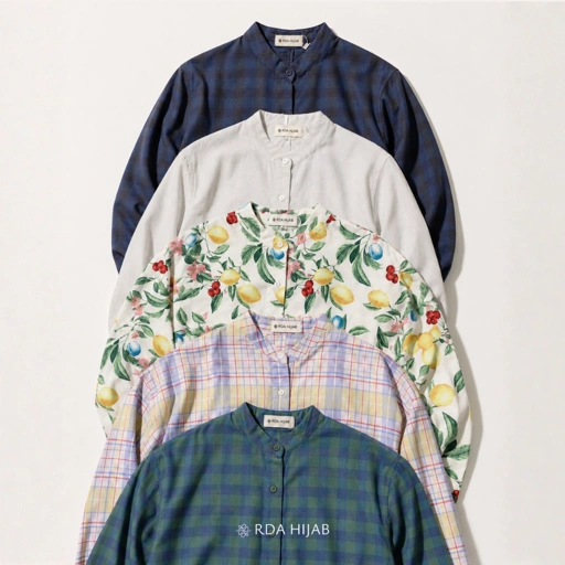 Sada Pattern Oversized Shirt