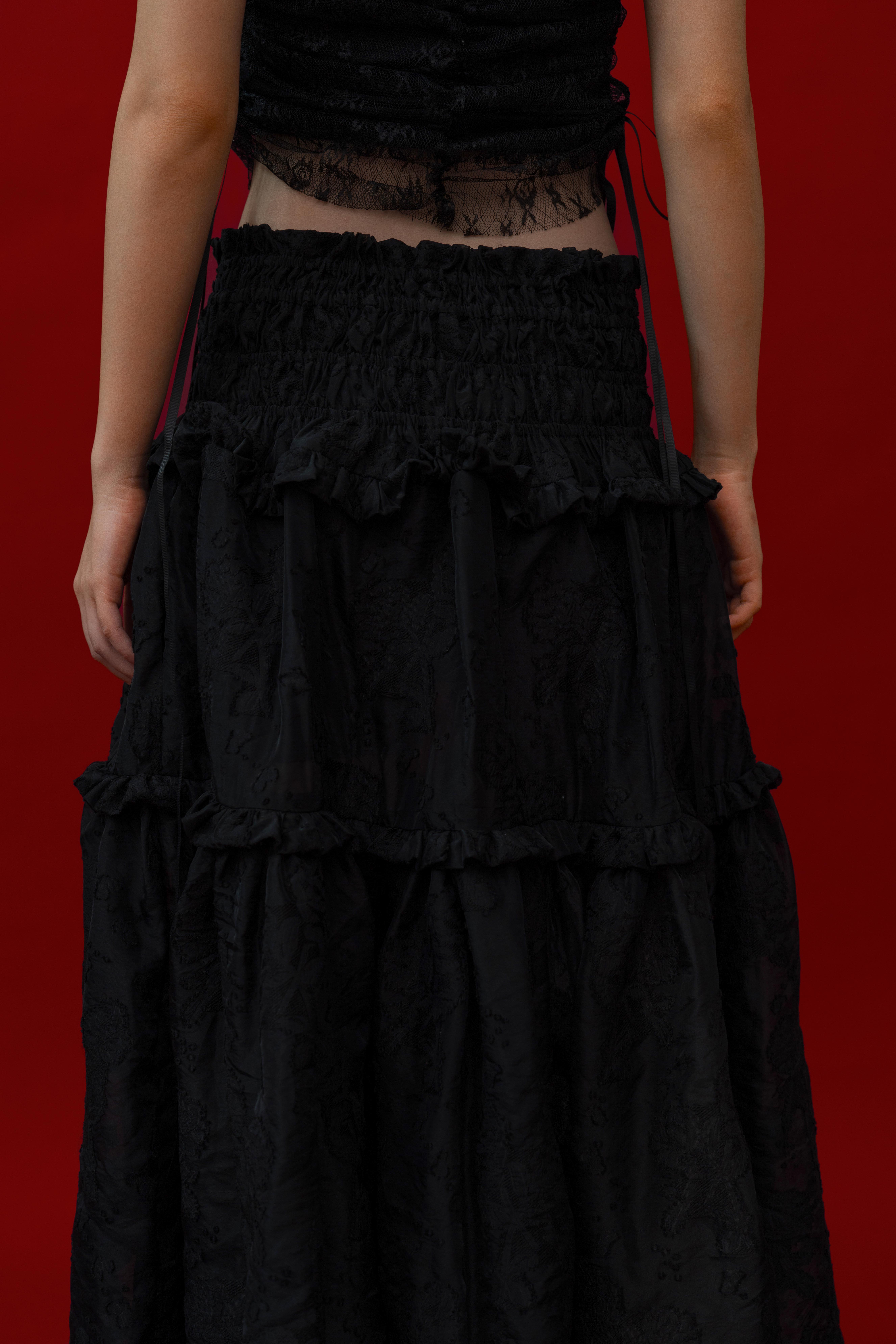 Lunaria Skirt in Black