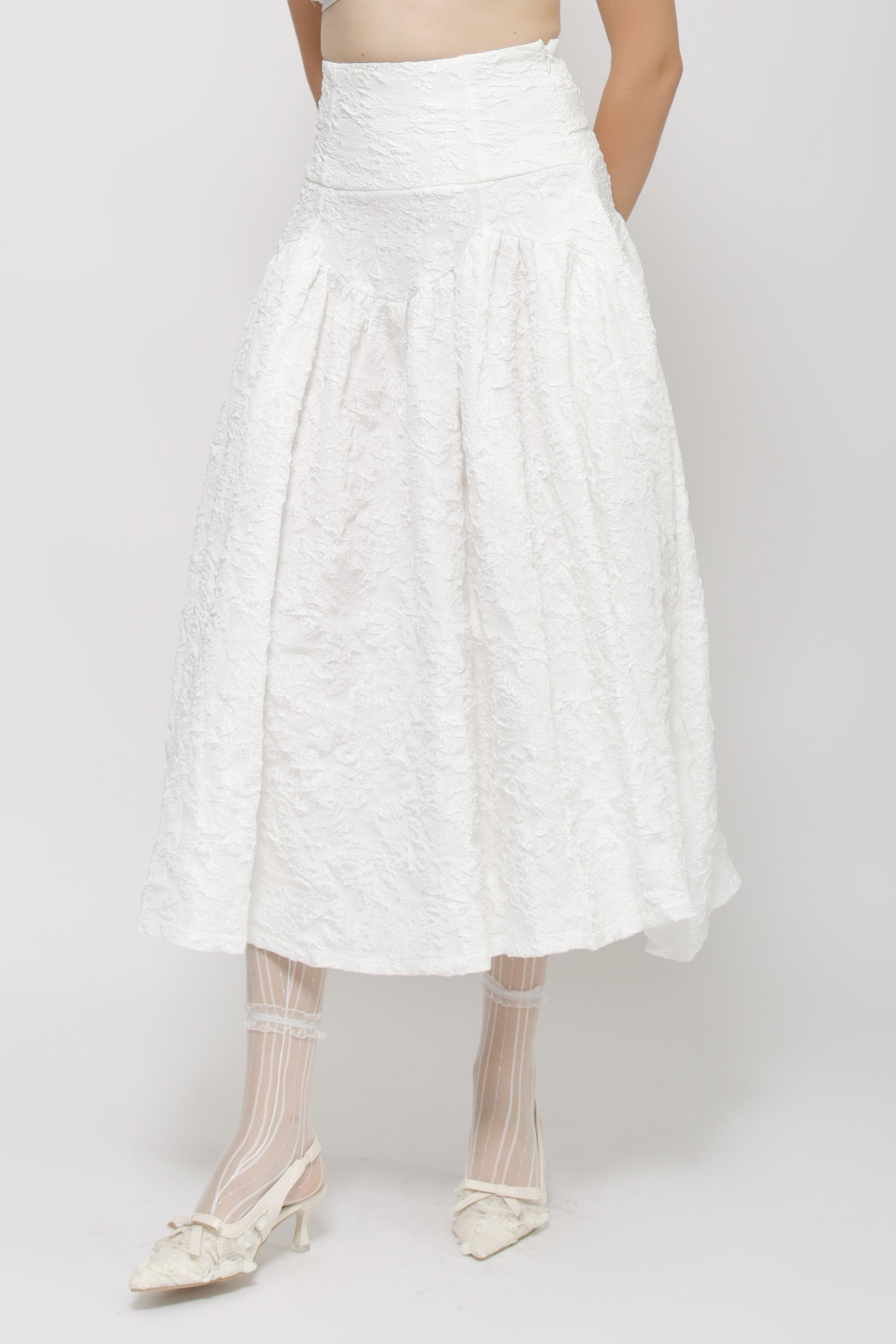 STARRY Maia Skirt in White