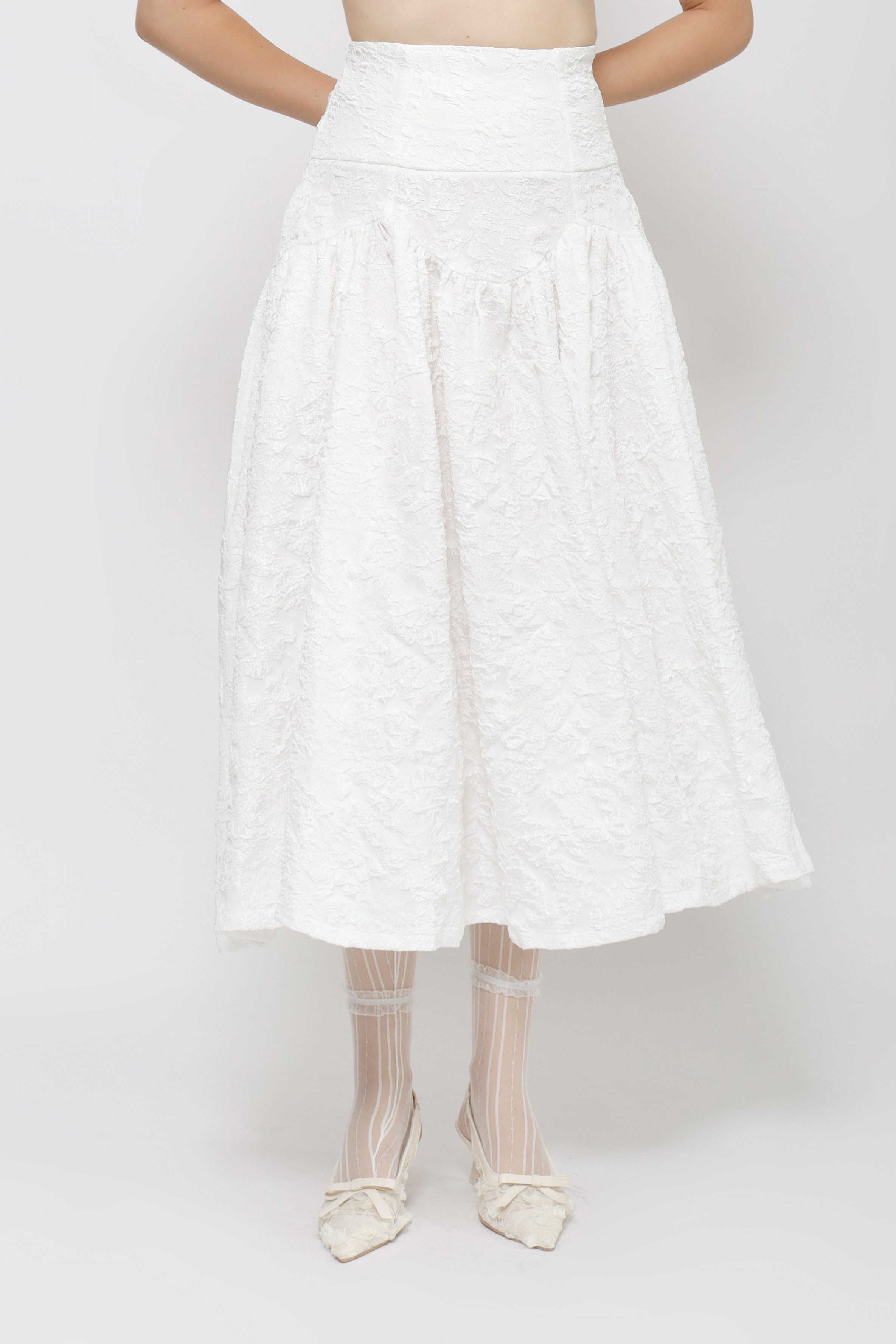 STARRY Maia Skirt in White