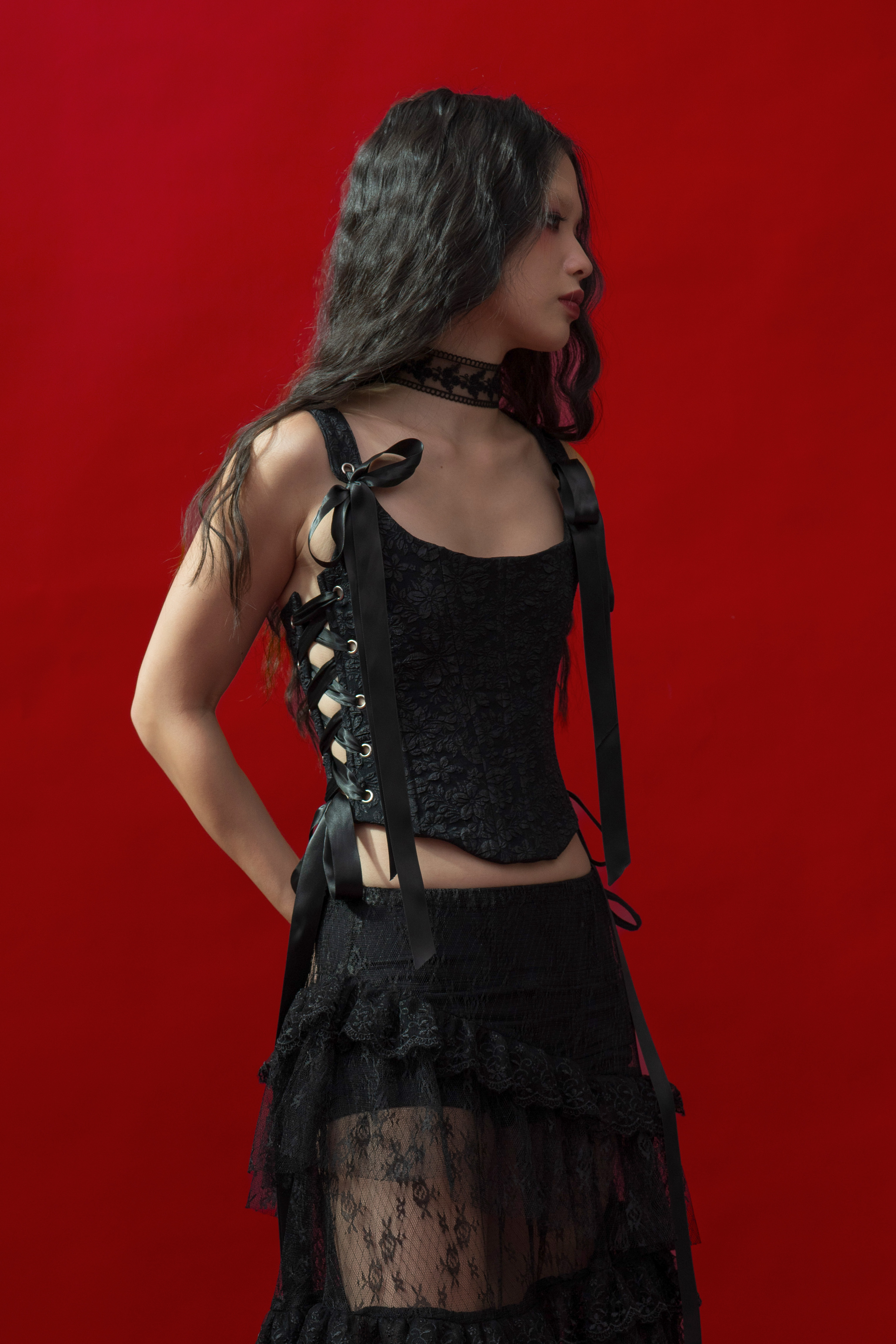 Vow Corset in Black (Pre-Order)