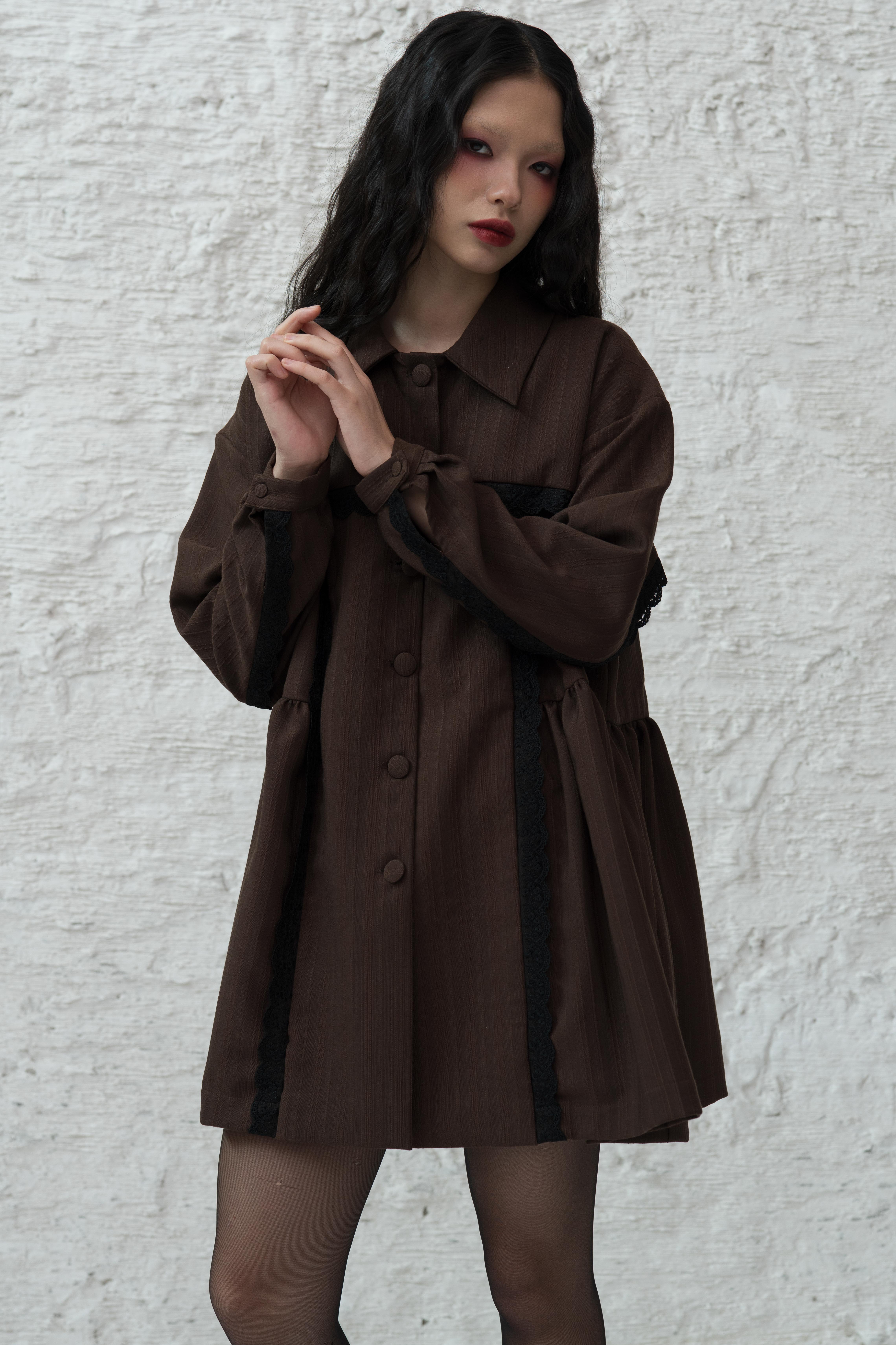 Morgana Jacket in Brown