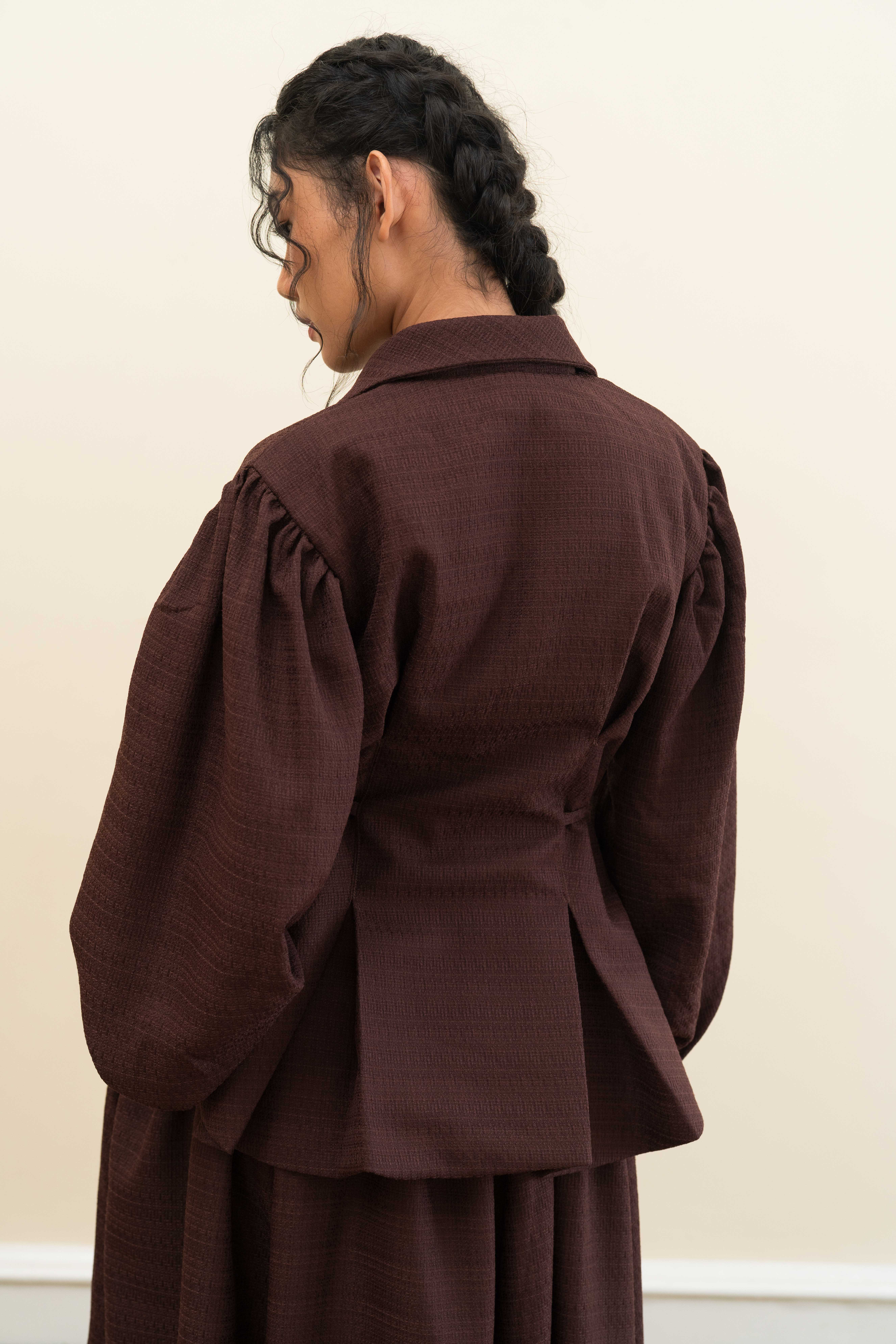 Mai Jacket in Brown 