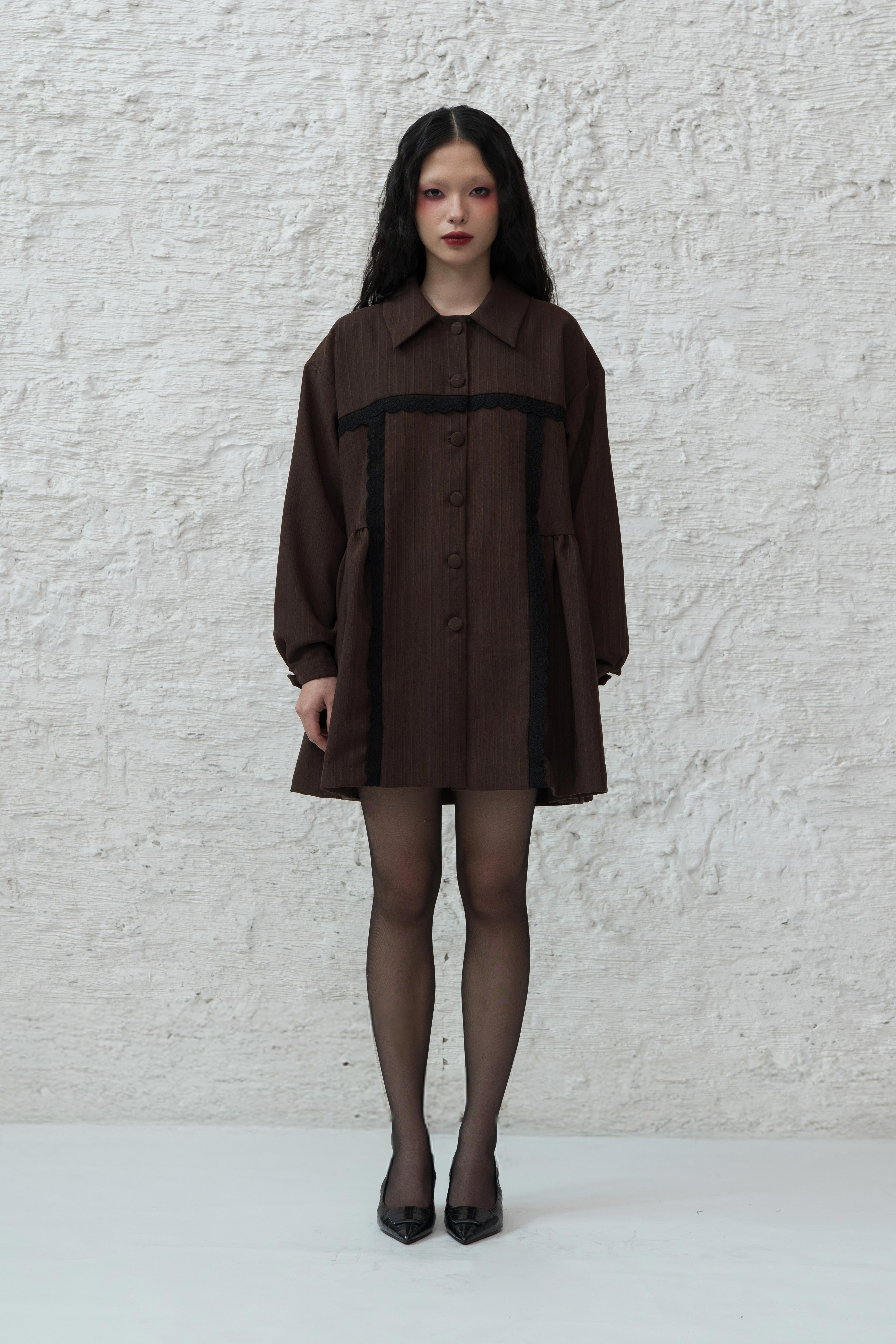 Morgana Jacket in Brown