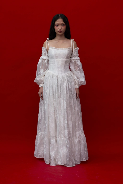 Image of Averelle Dress in White