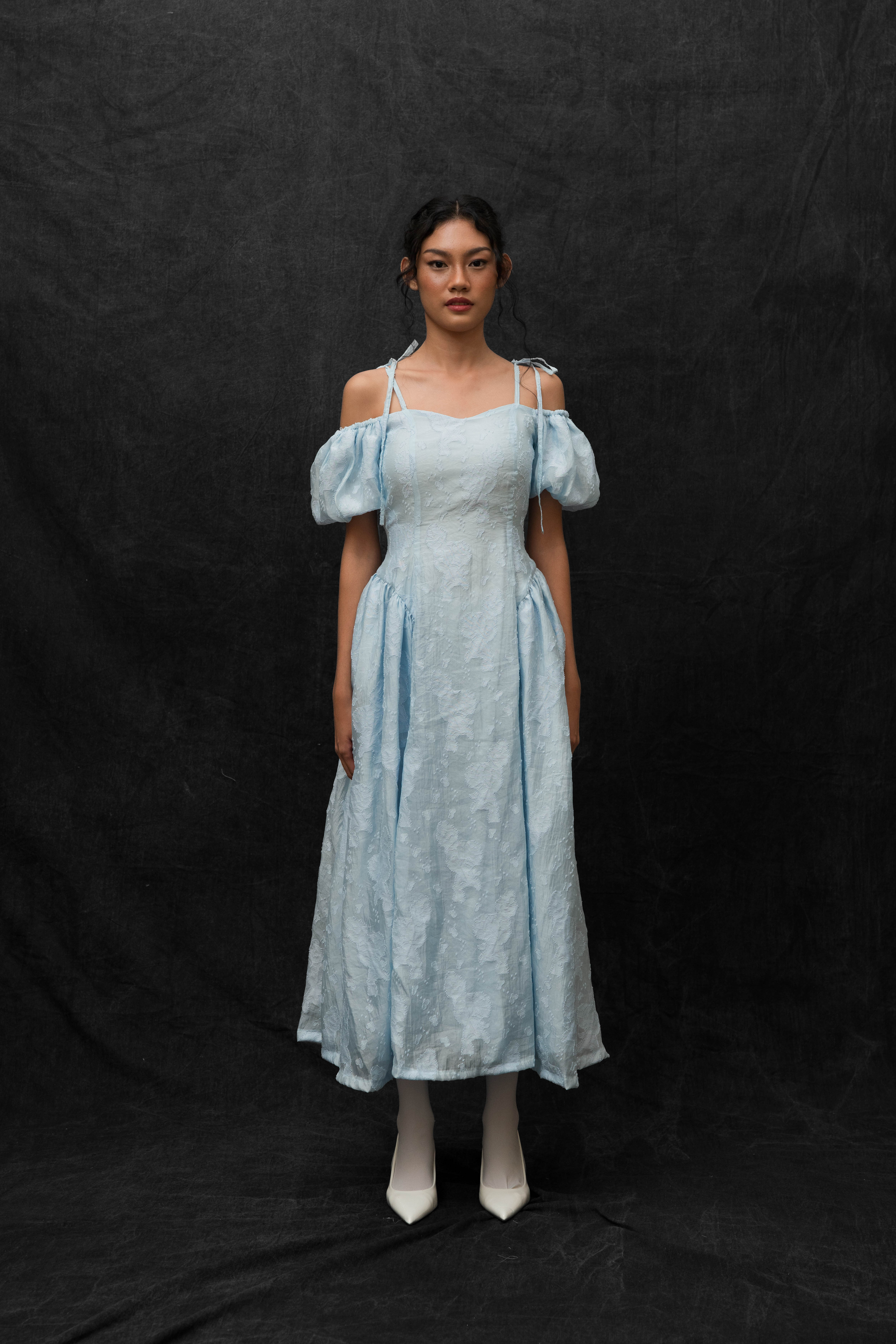 Sweetheart Dress in Sky Blue 