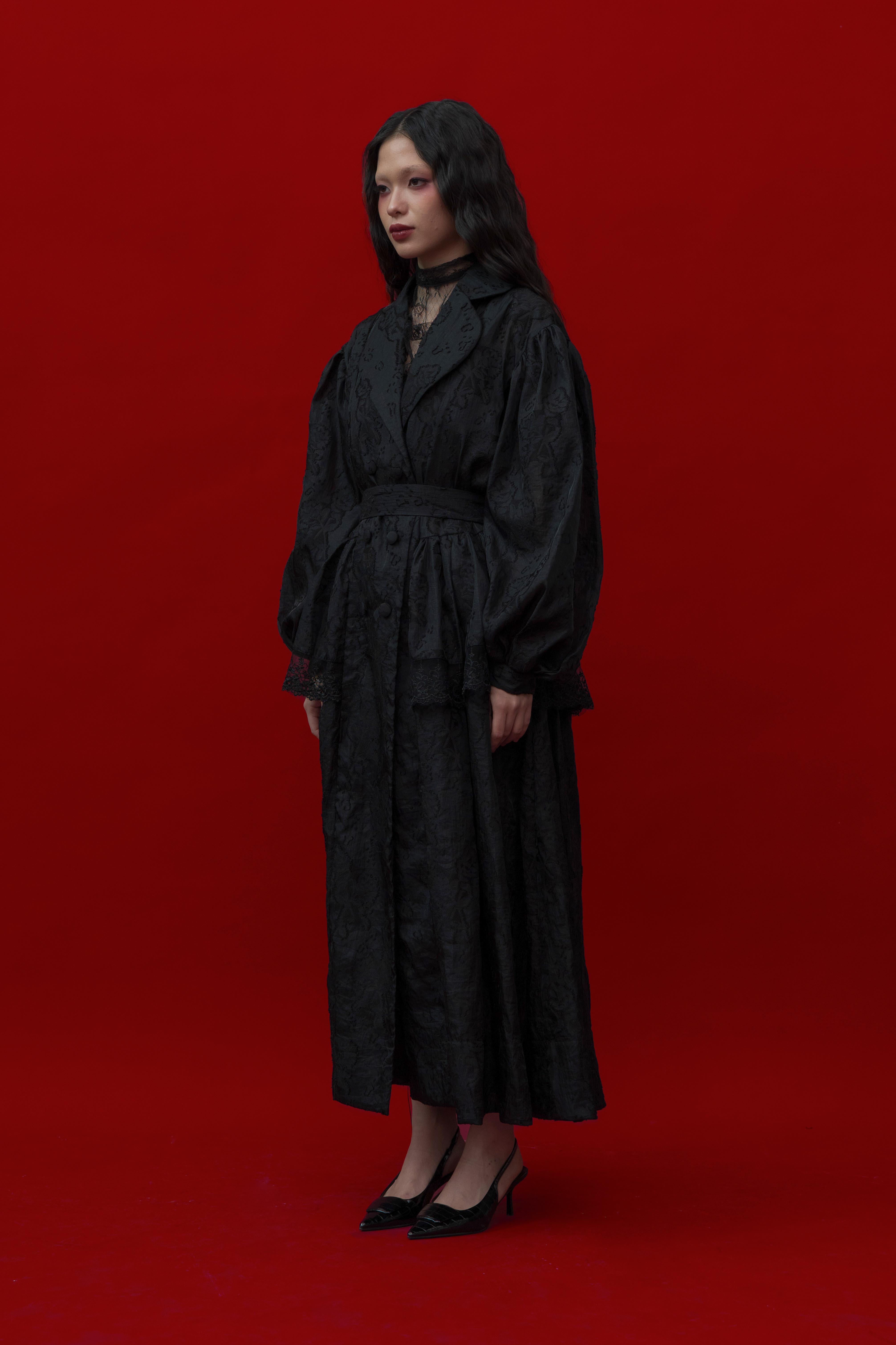Dravena Coat in Black