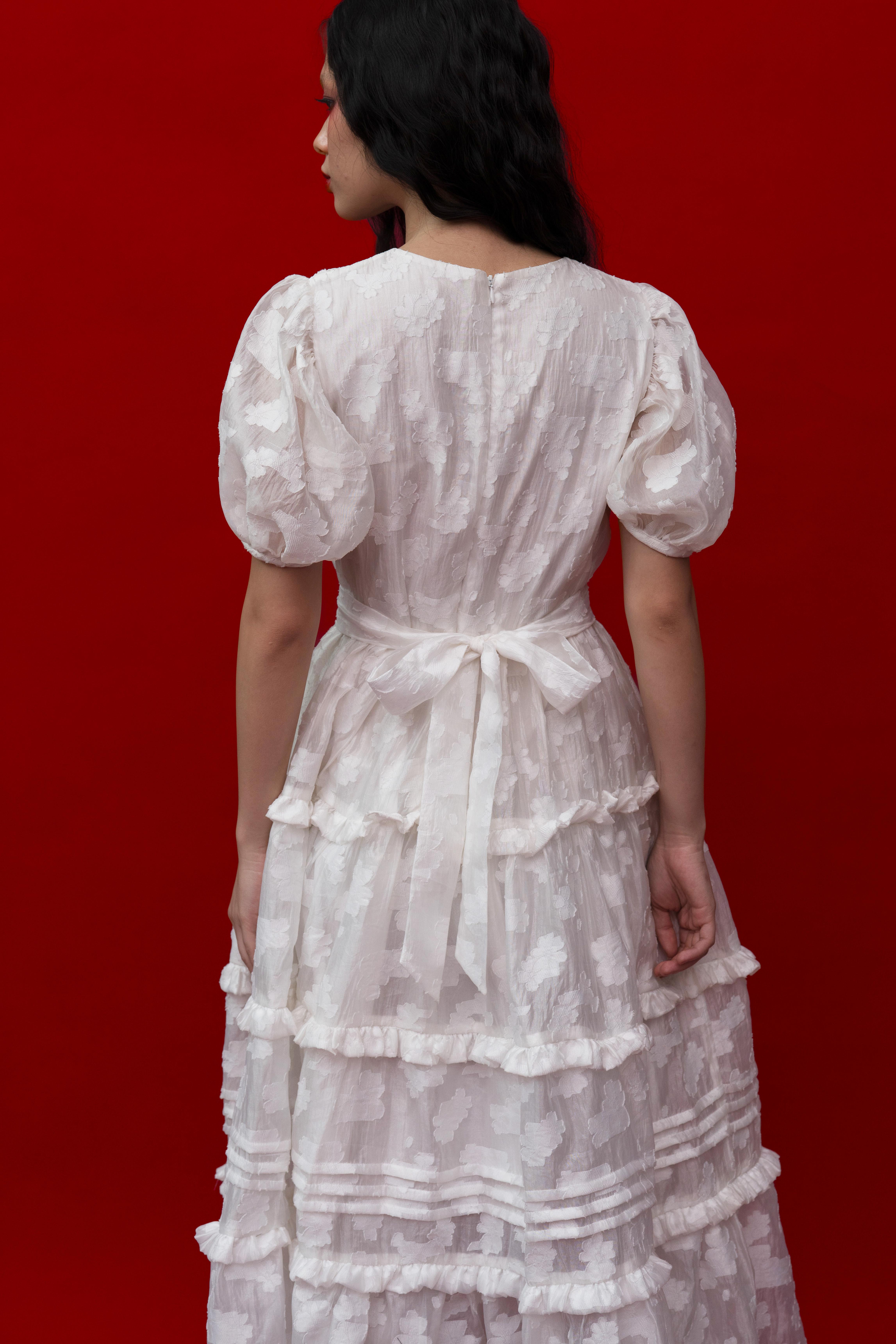 Celine Dress in White