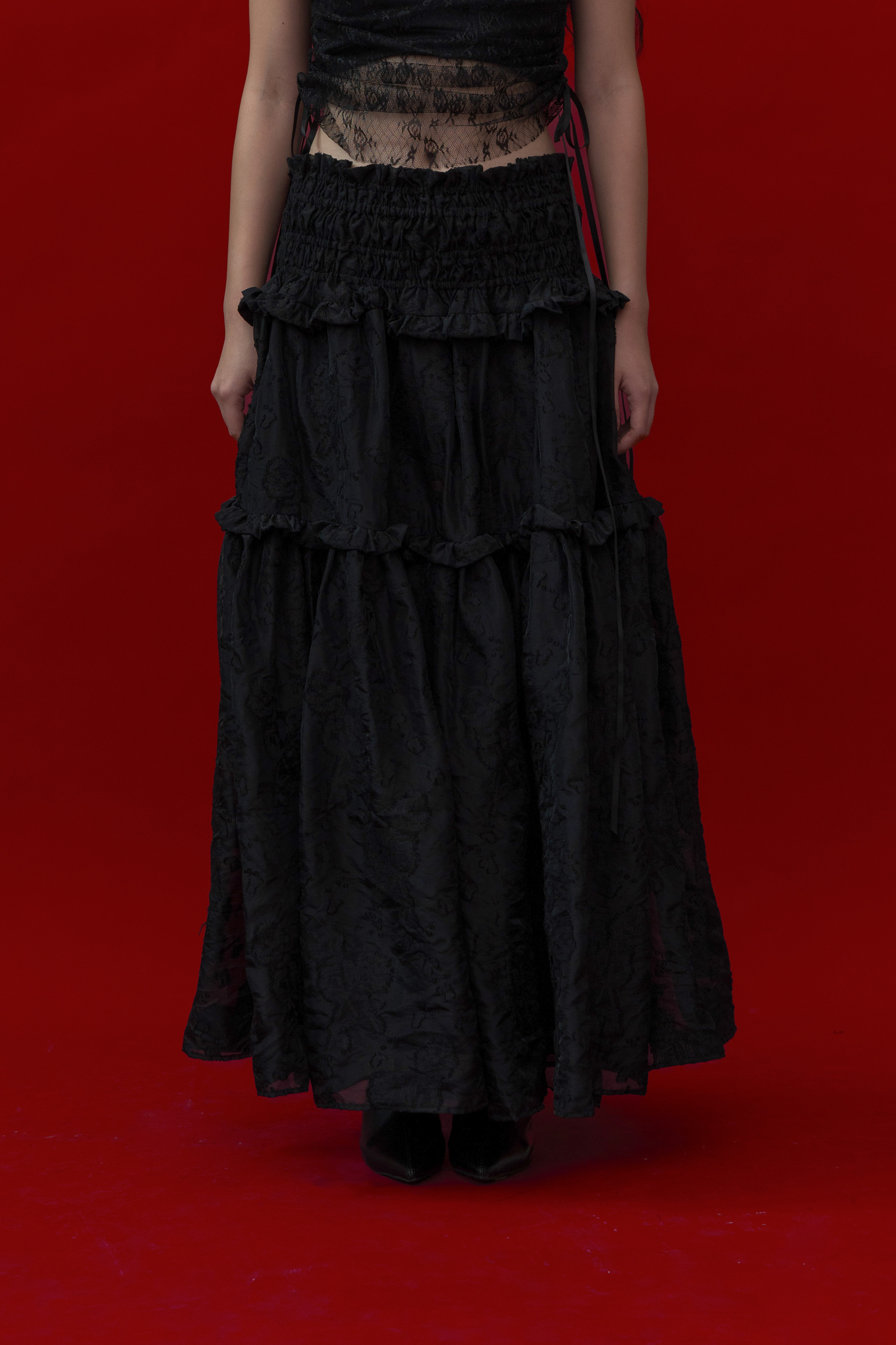 Lunaria Skirt in Black