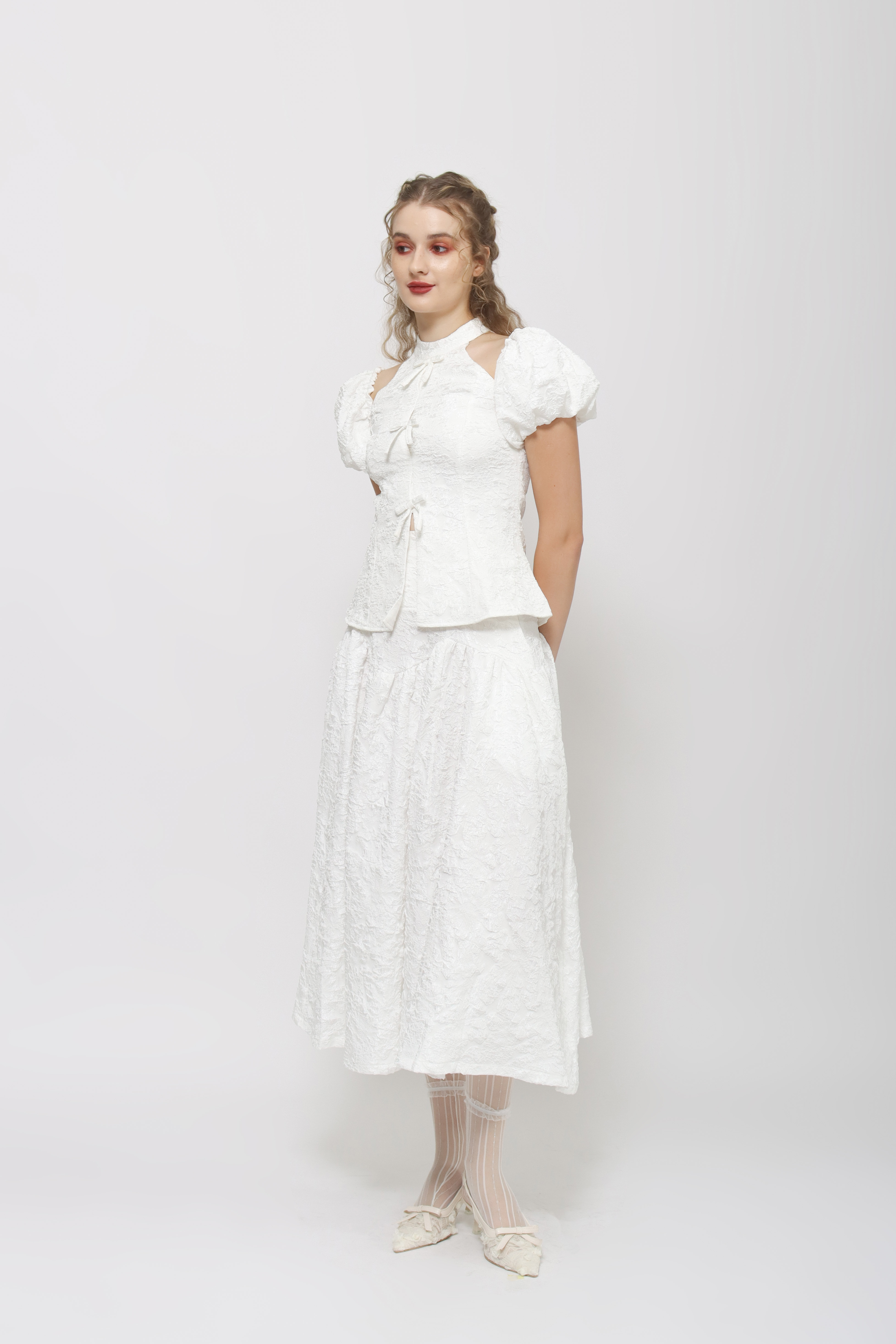 STARRY Fortuna Top in White