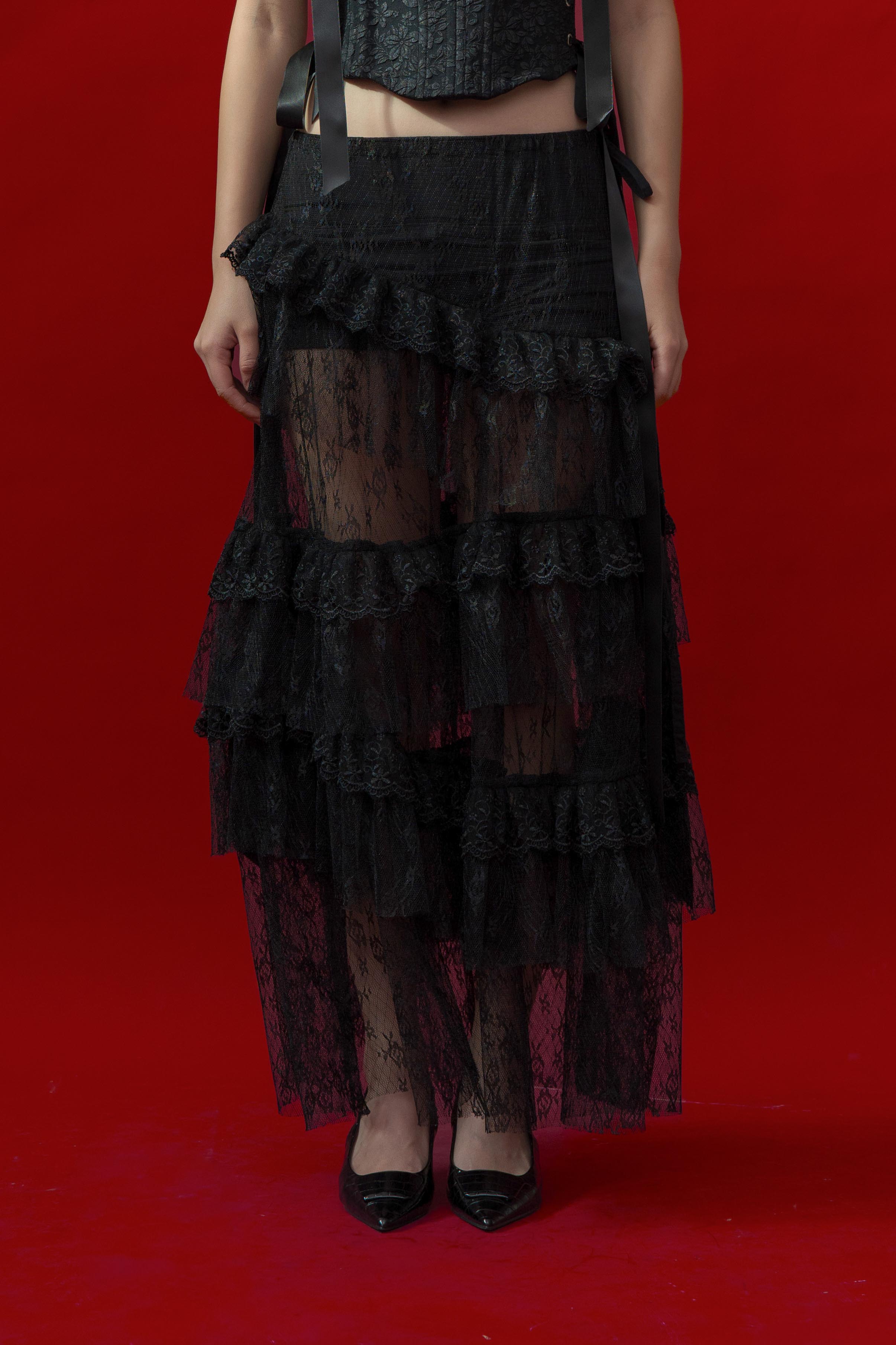 Bliss Skirt in Black (Pre-Order)