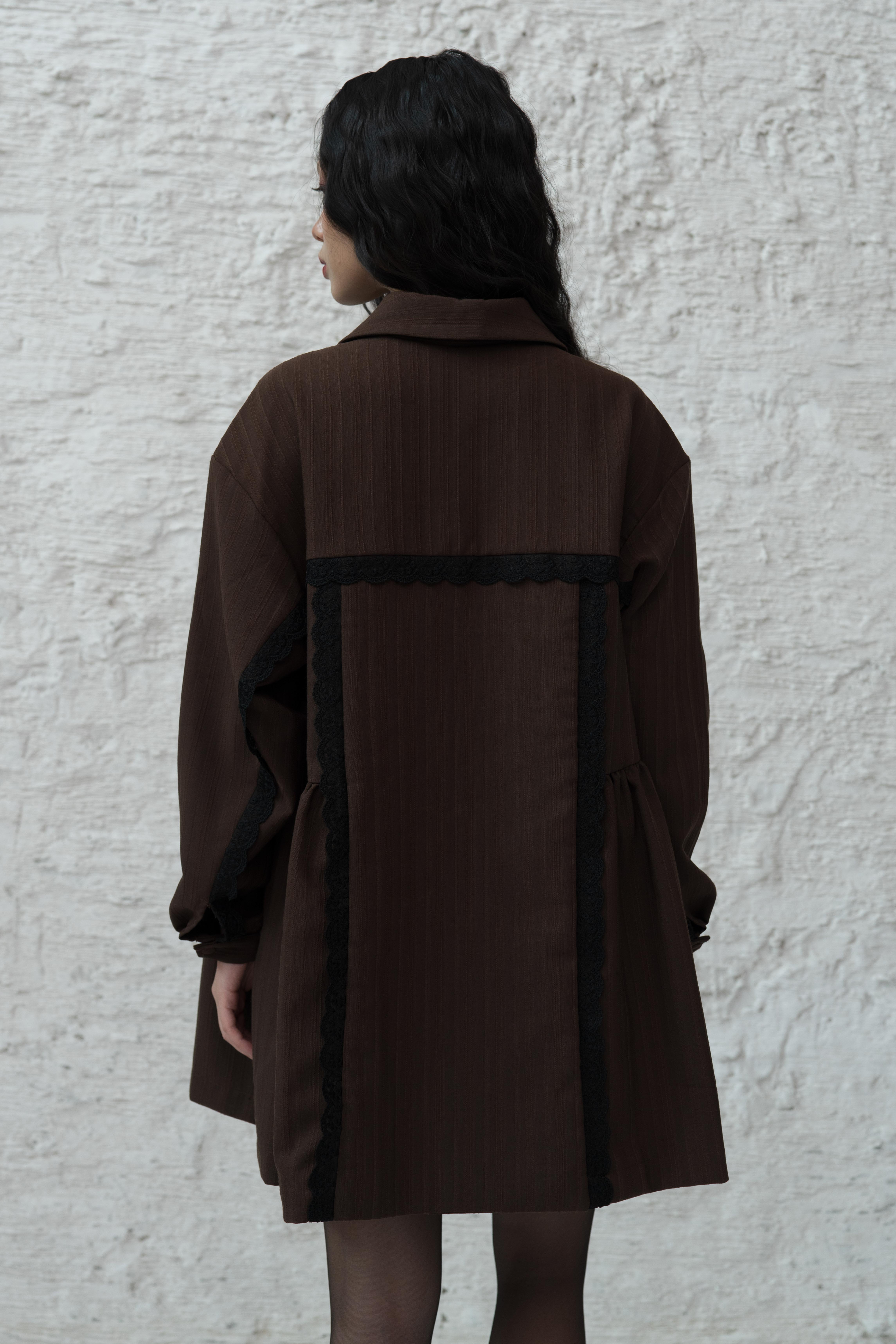 Morgana Jacket in Brown