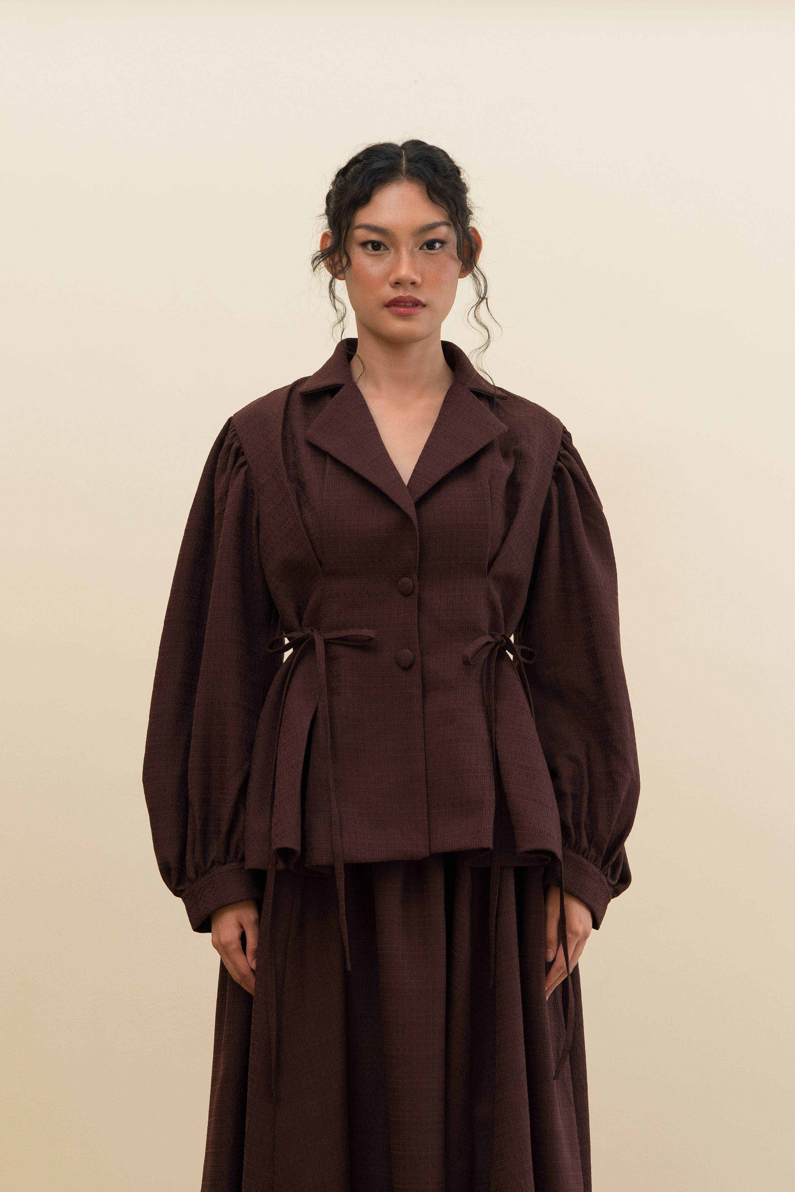 Mai Jacket in Brown 