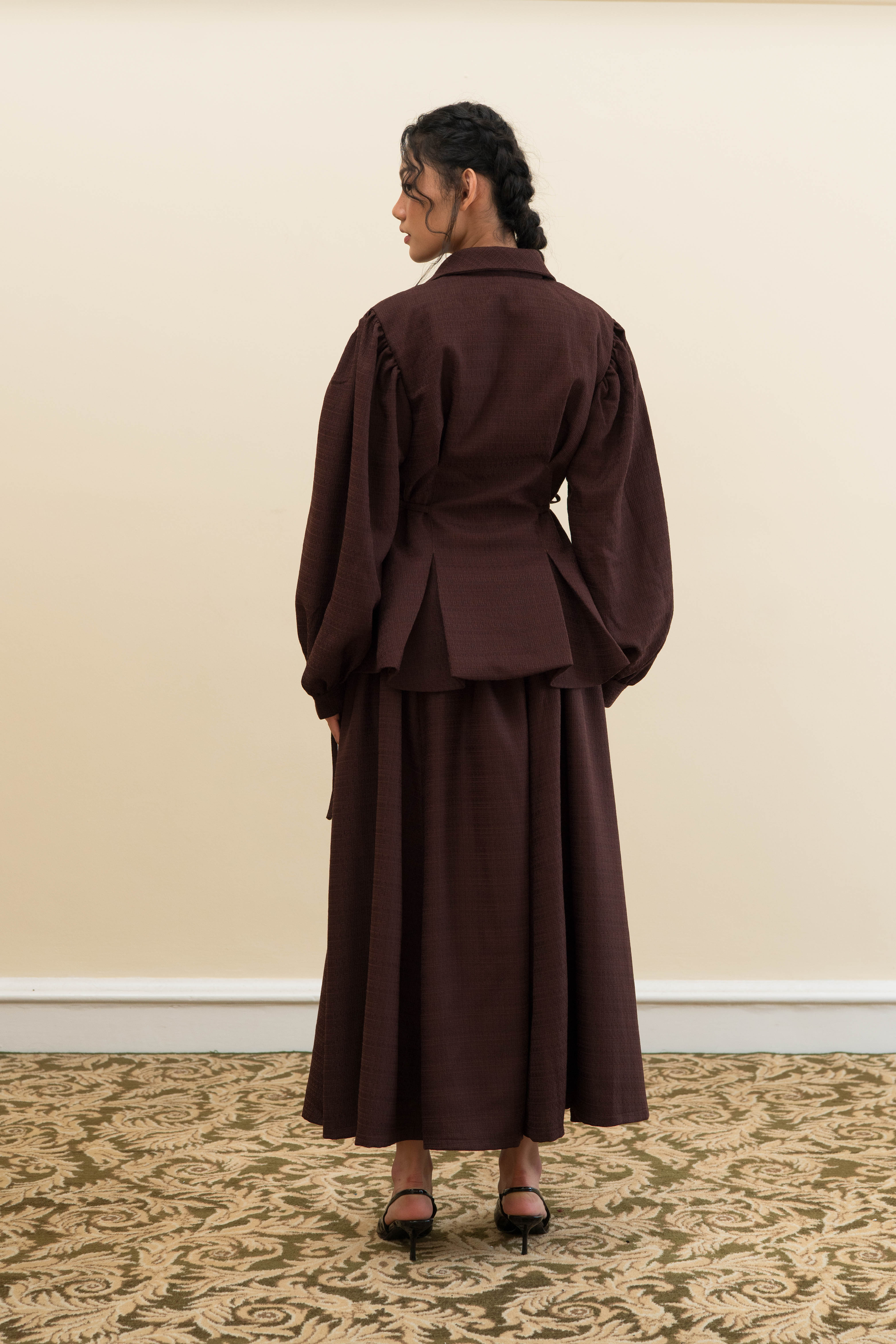 Mai Jacket in Brown 