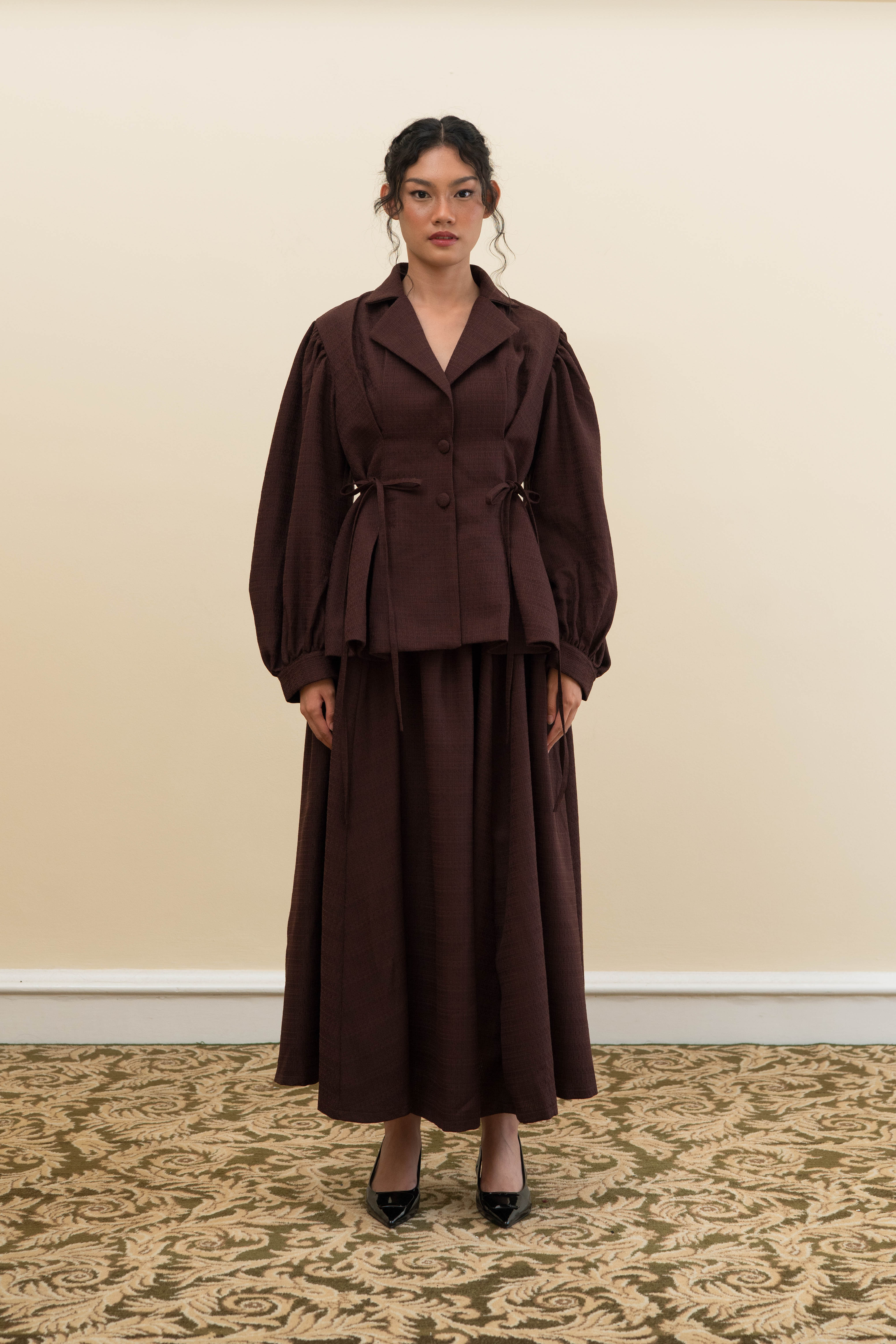 Mai Jacket in Brown 