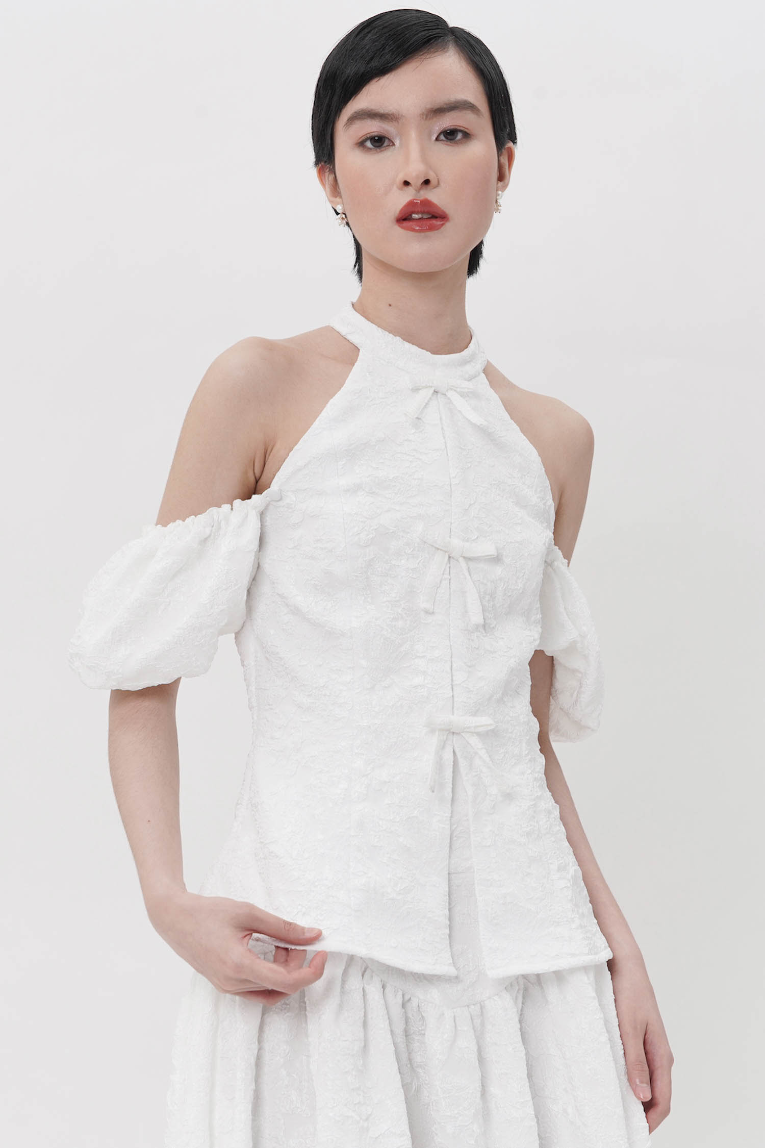STARRY Fortuna Top in White