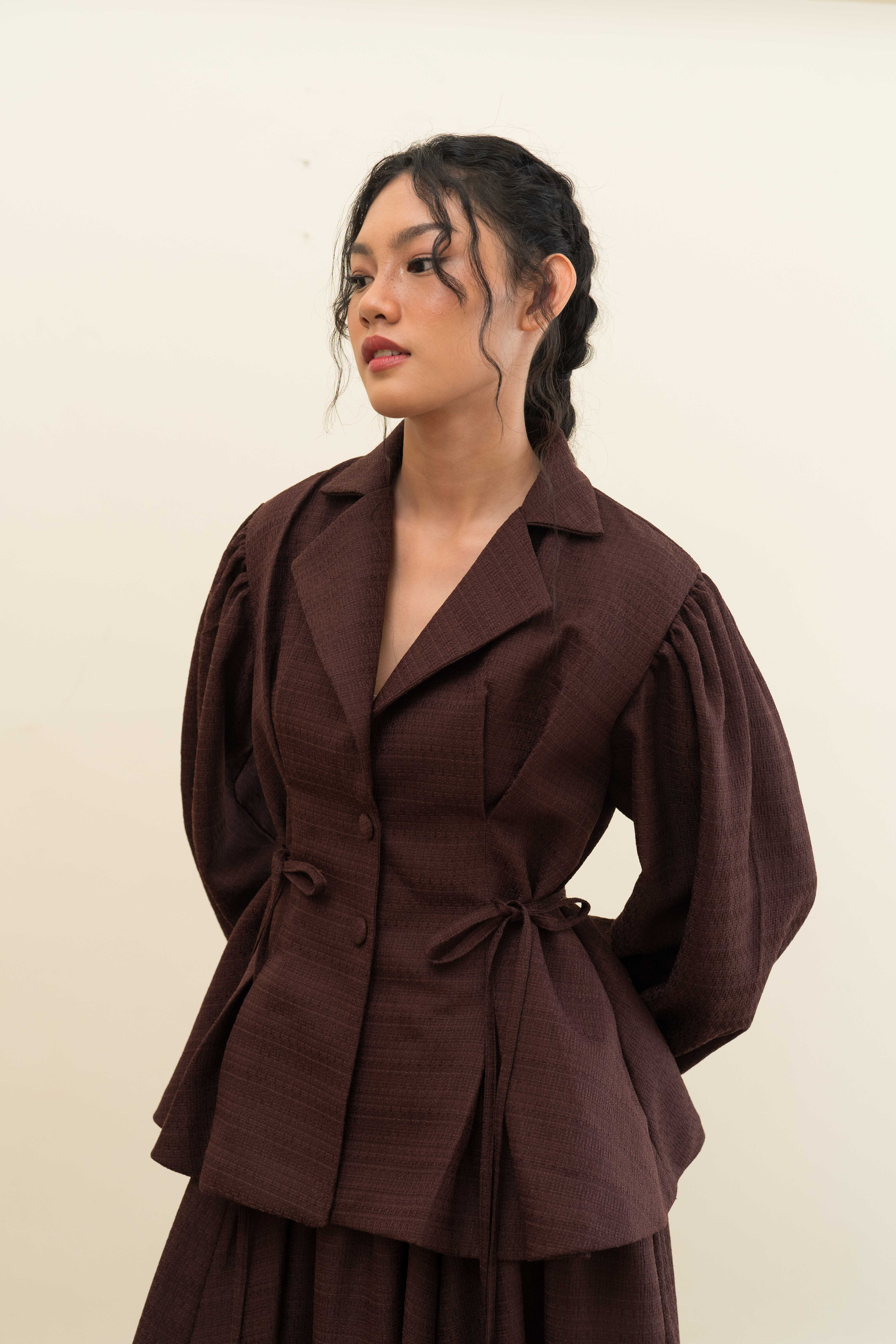 Mai Jacket in Brown 