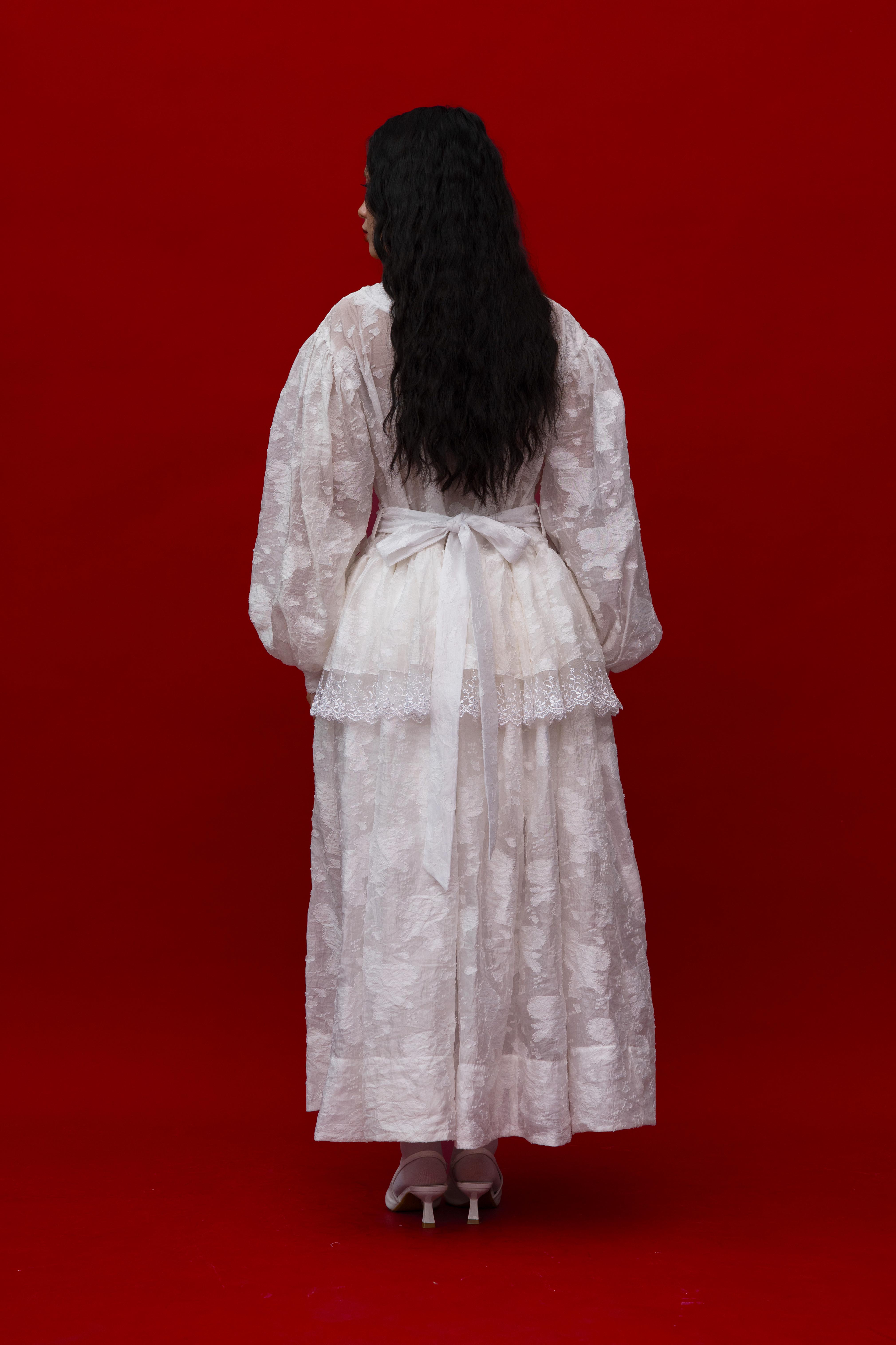 Dravena Coat in White