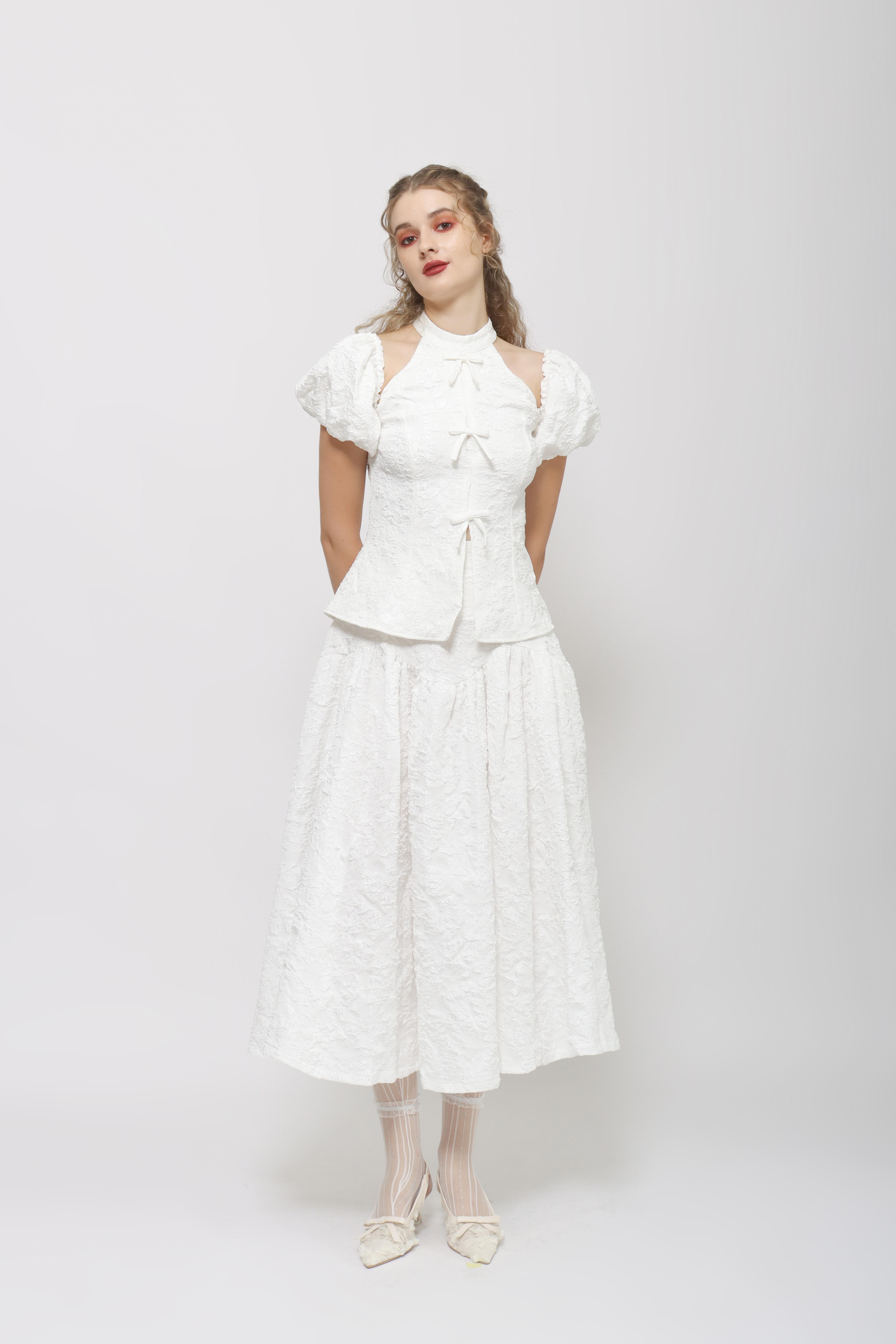 STARRY Fortuna Top in White