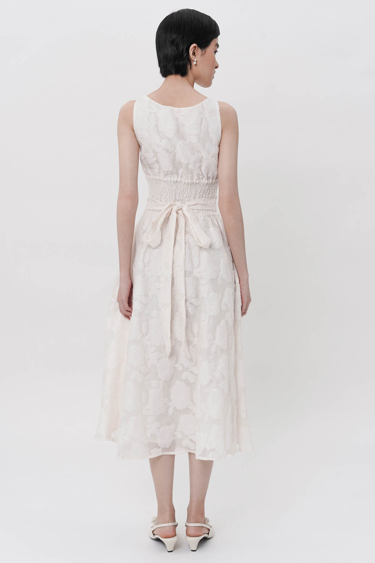 STARRY Asha Dress in Broken White