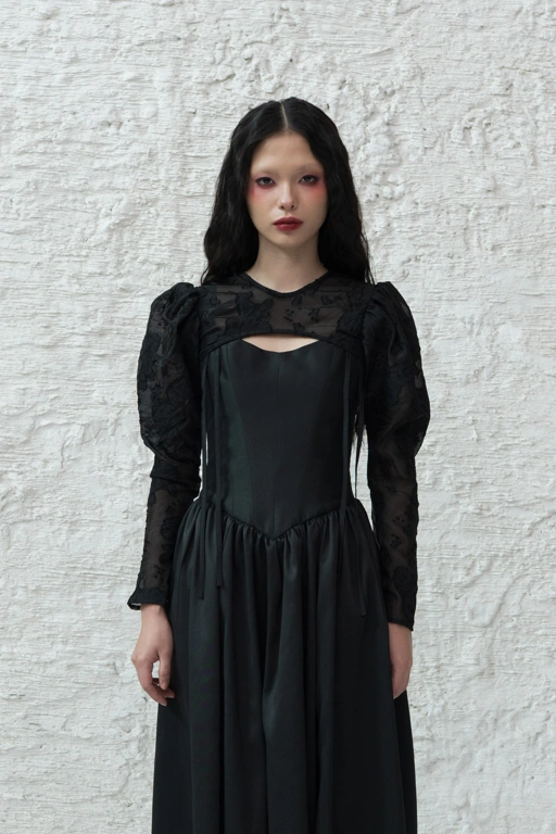 Image of Mirelle Bolero in Black