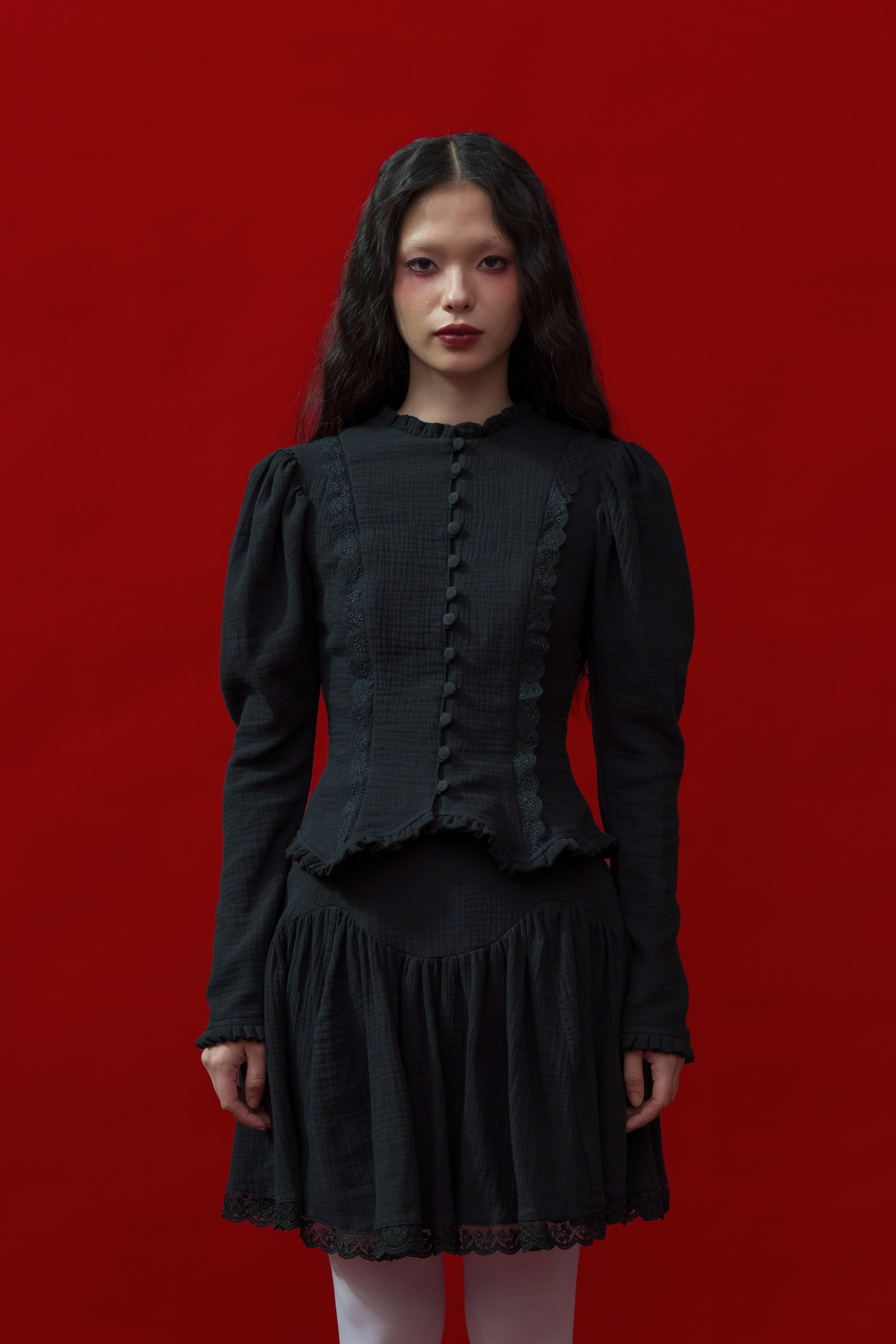 Catherine Blouse in Black