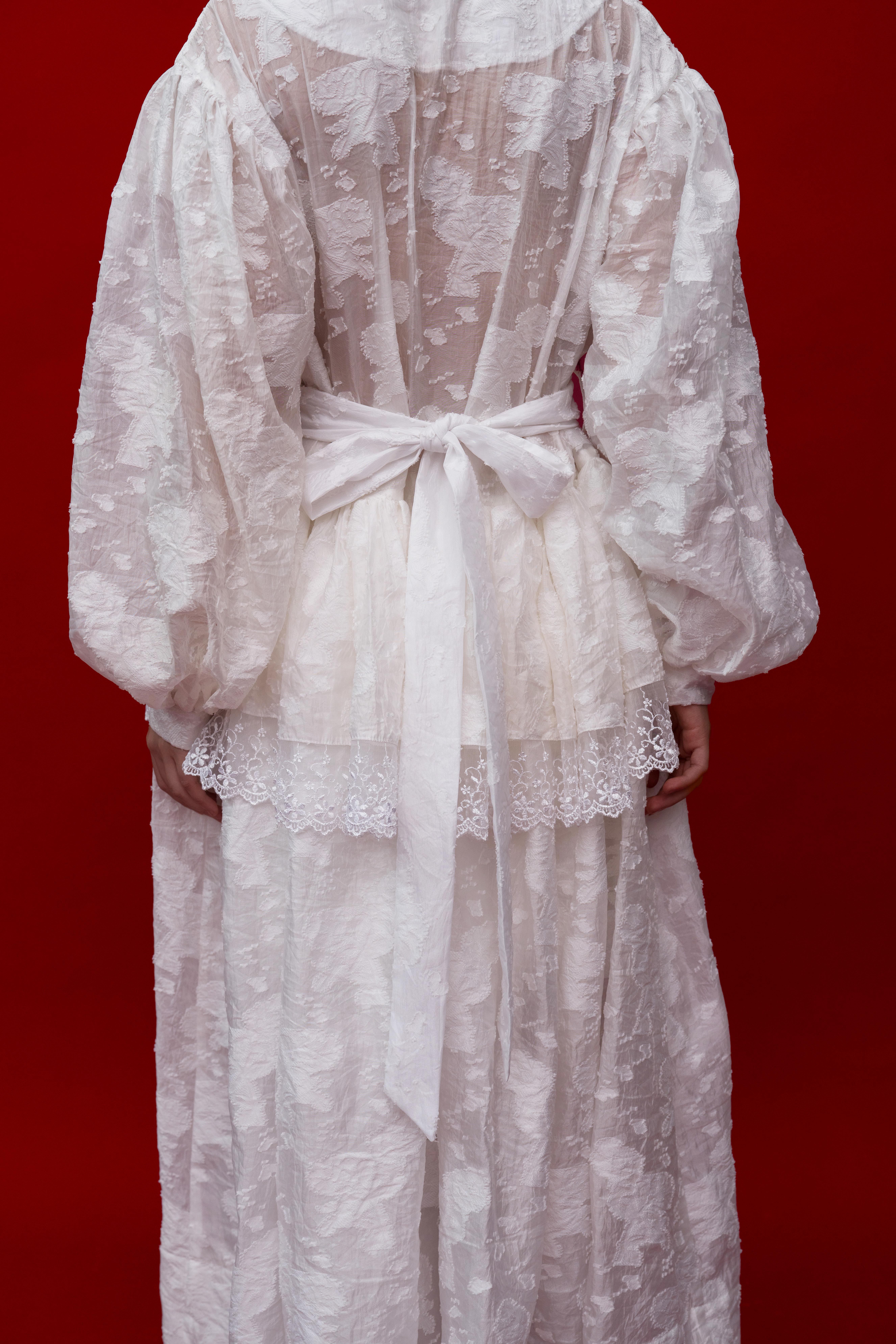 Dravena Coat in White