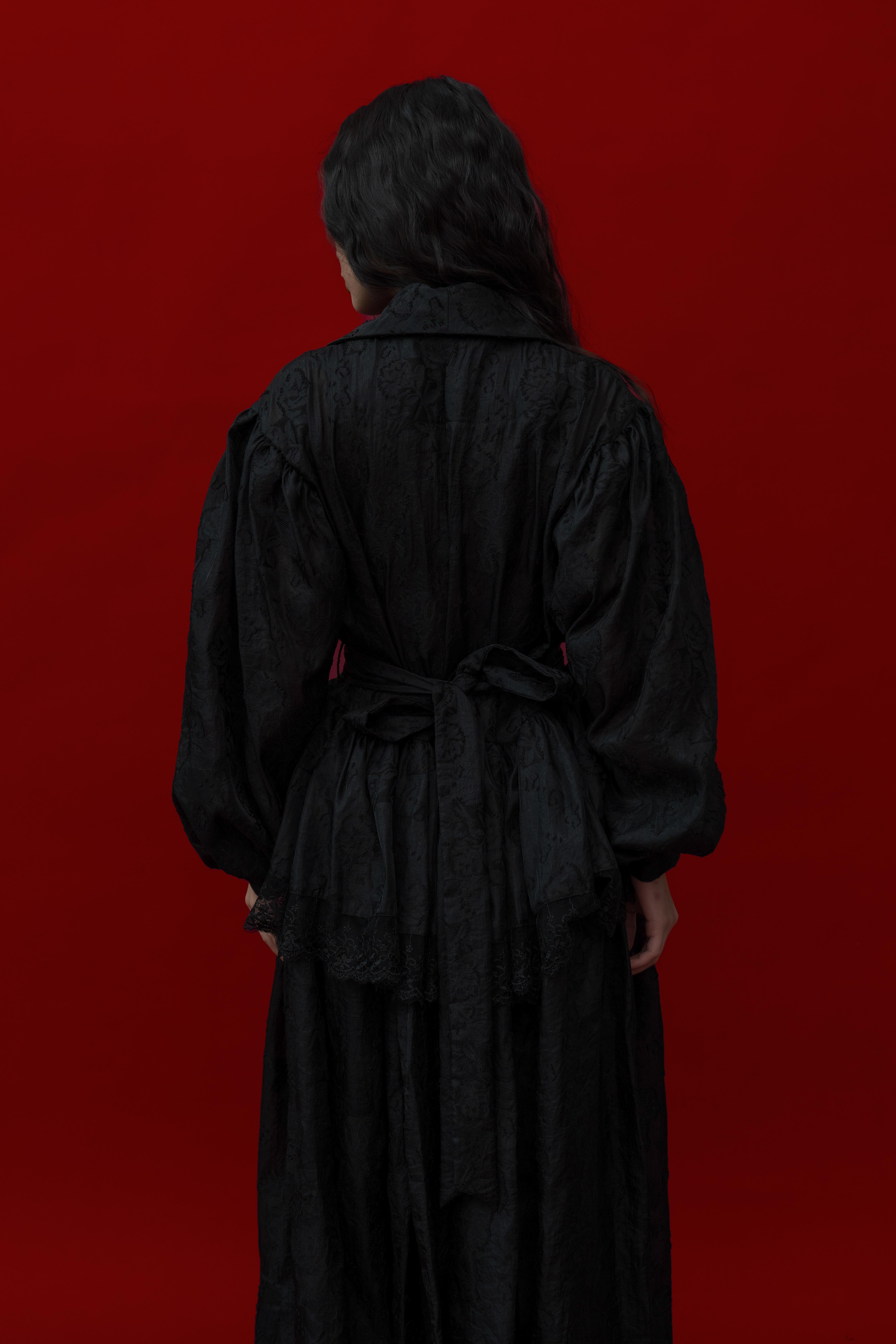 Dravena Coat in Black