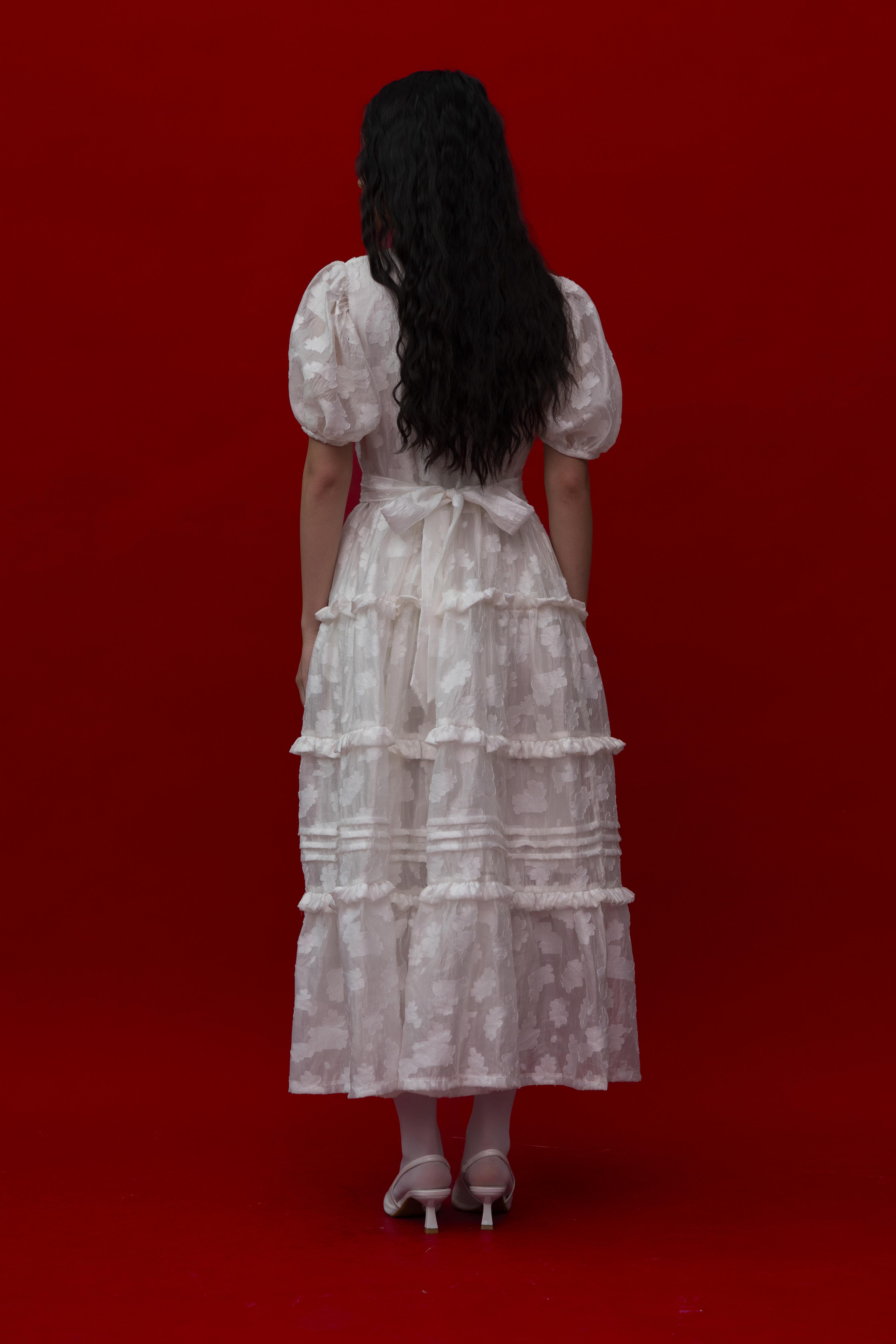 Celine Dress in White