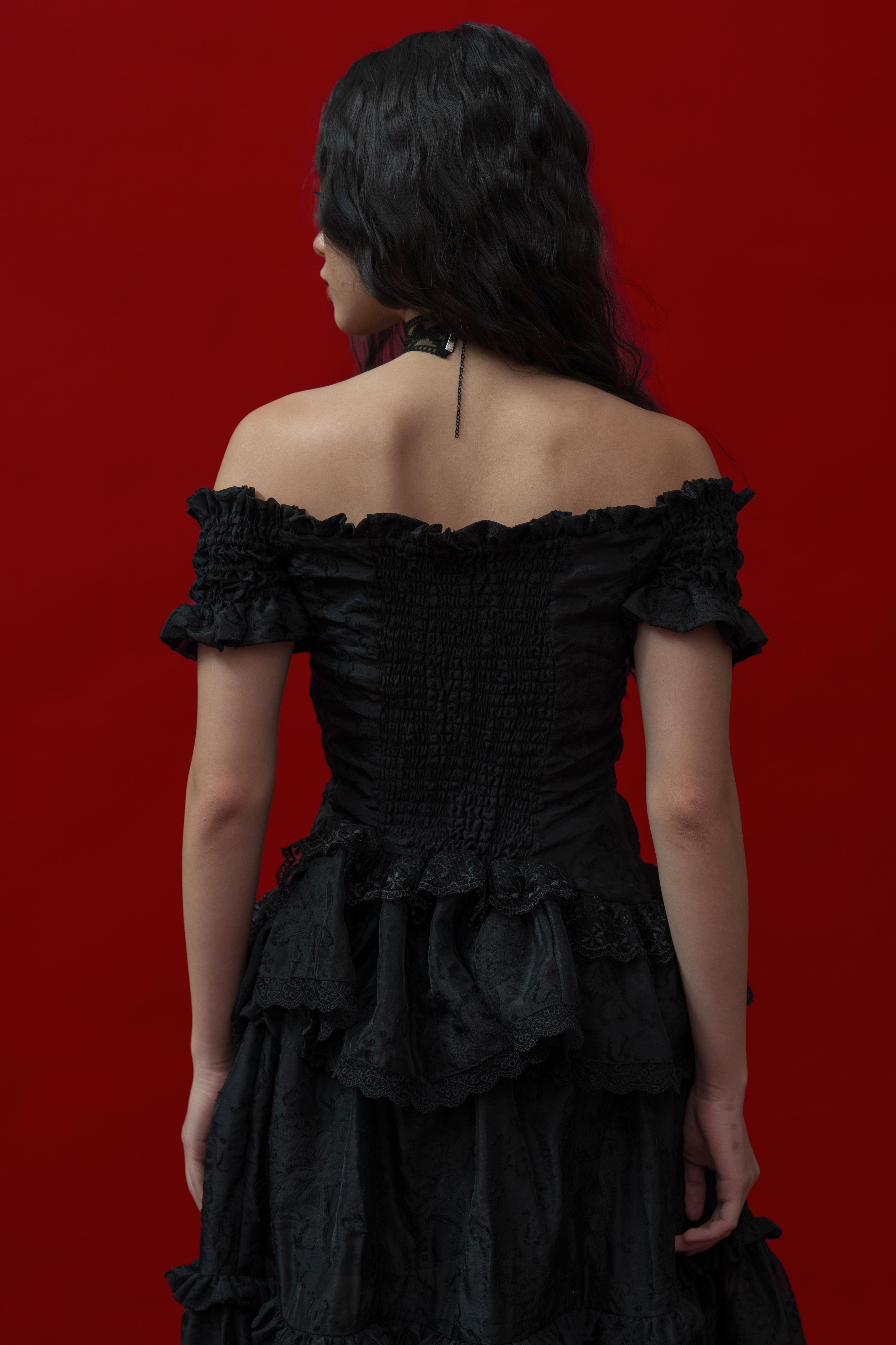 Lunaria Blouse in Black