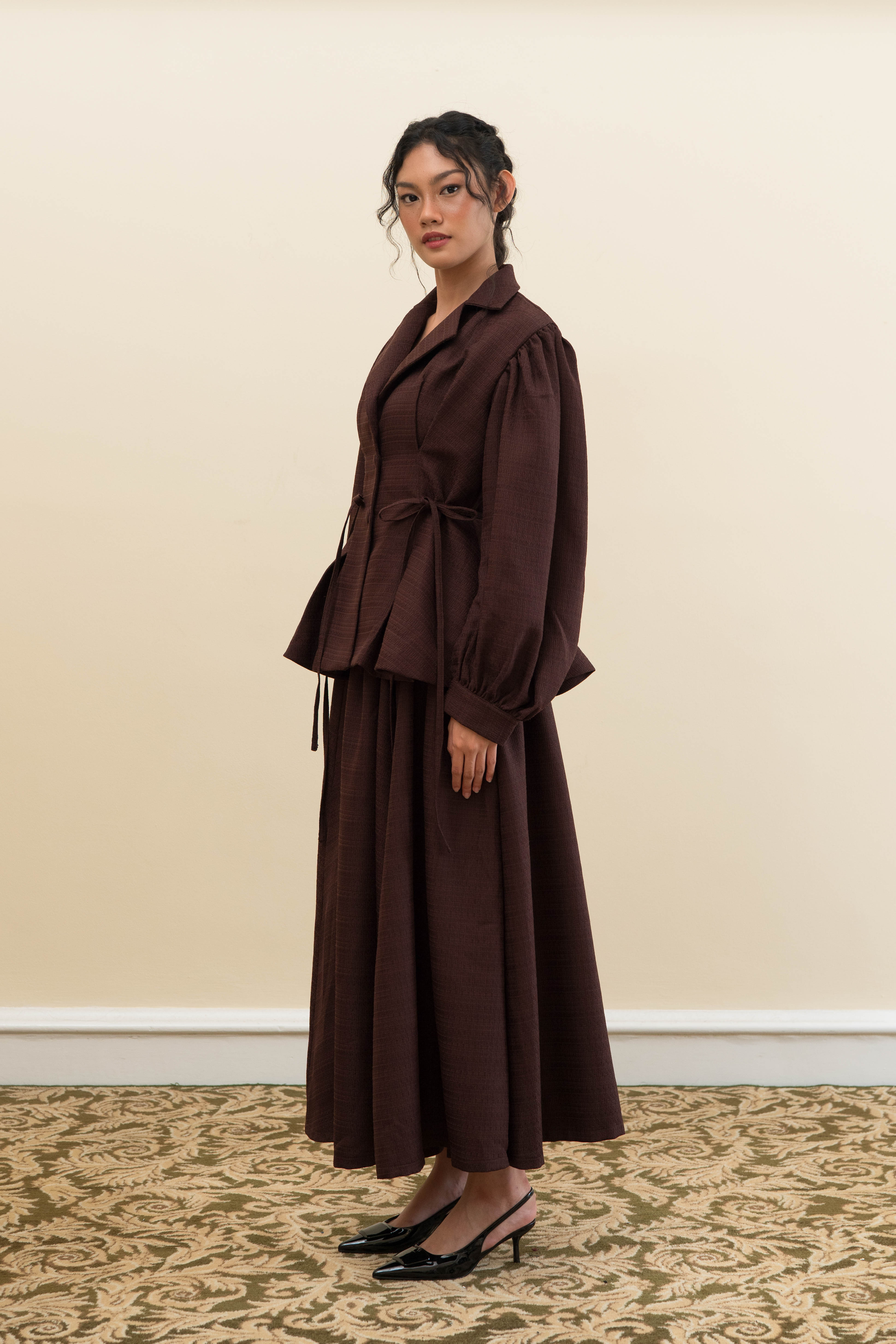 Mai Jacket in Brown 