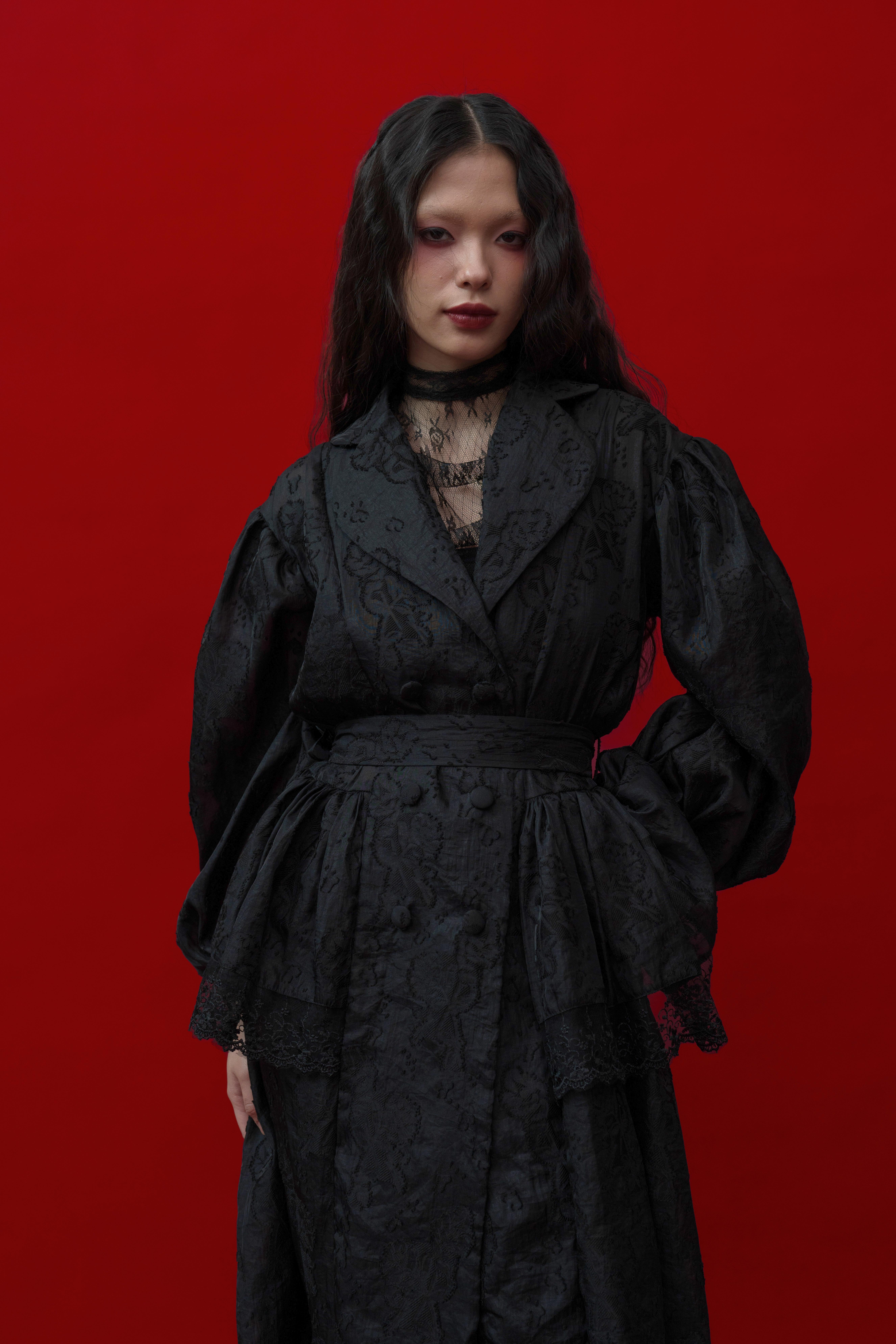 Dravena Coat in Black