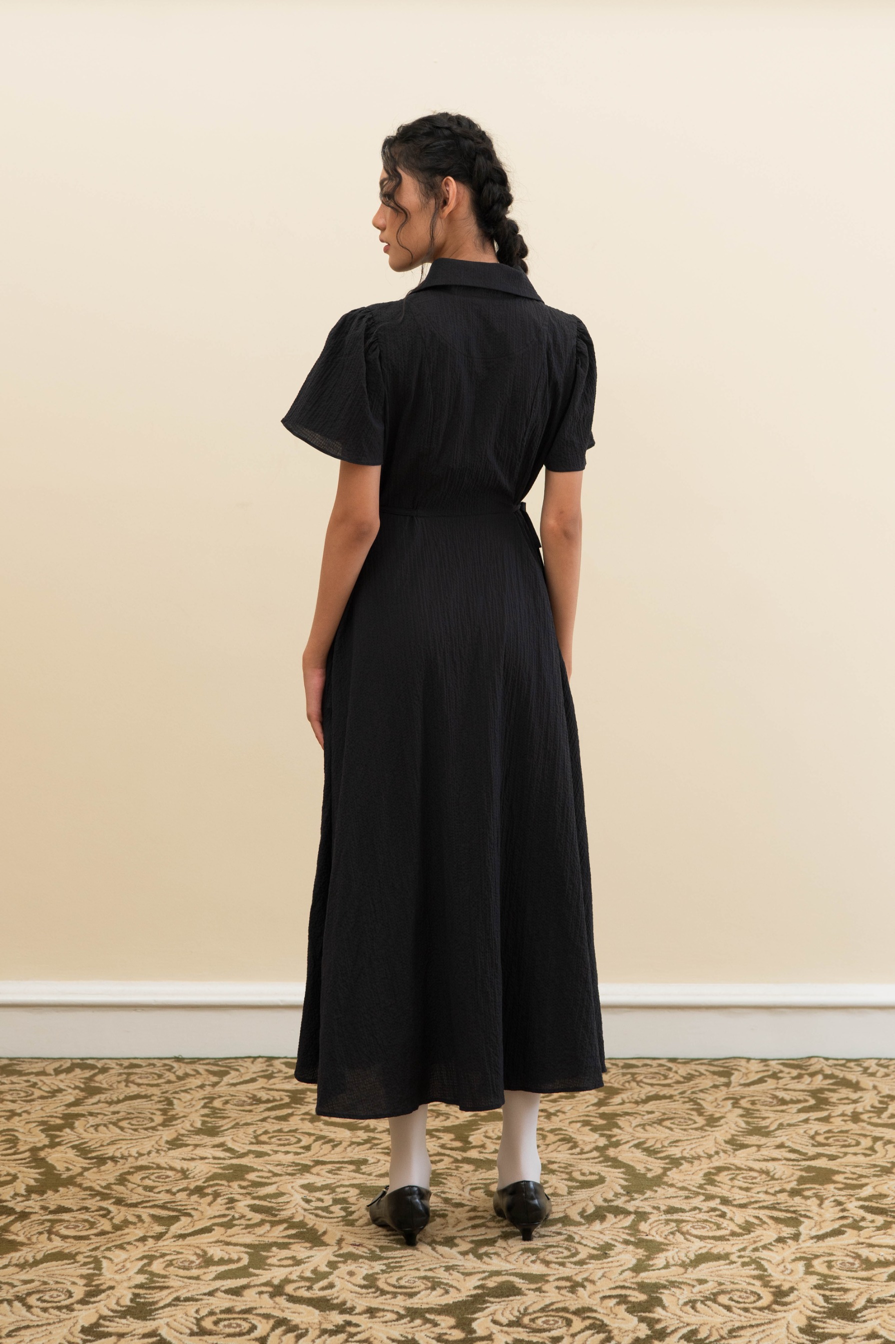 BLOSSOMwithSTARRY Adaline Dress in Black