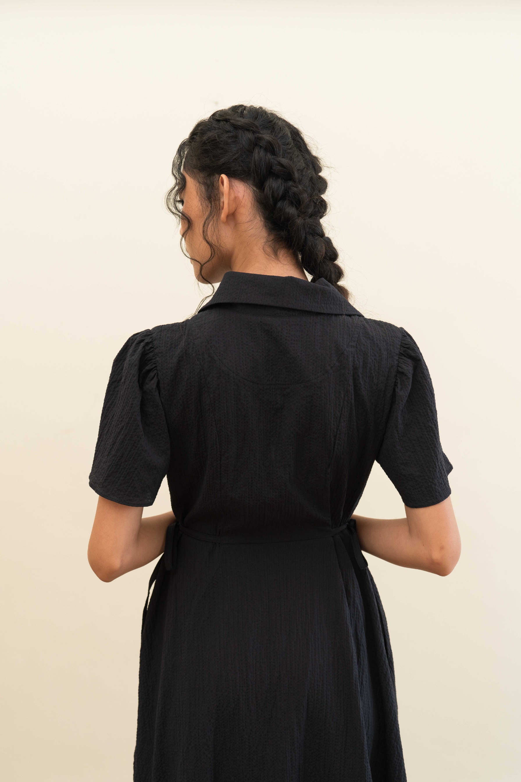 BLOSSOMwithSTARRY Adaline Dress in Black