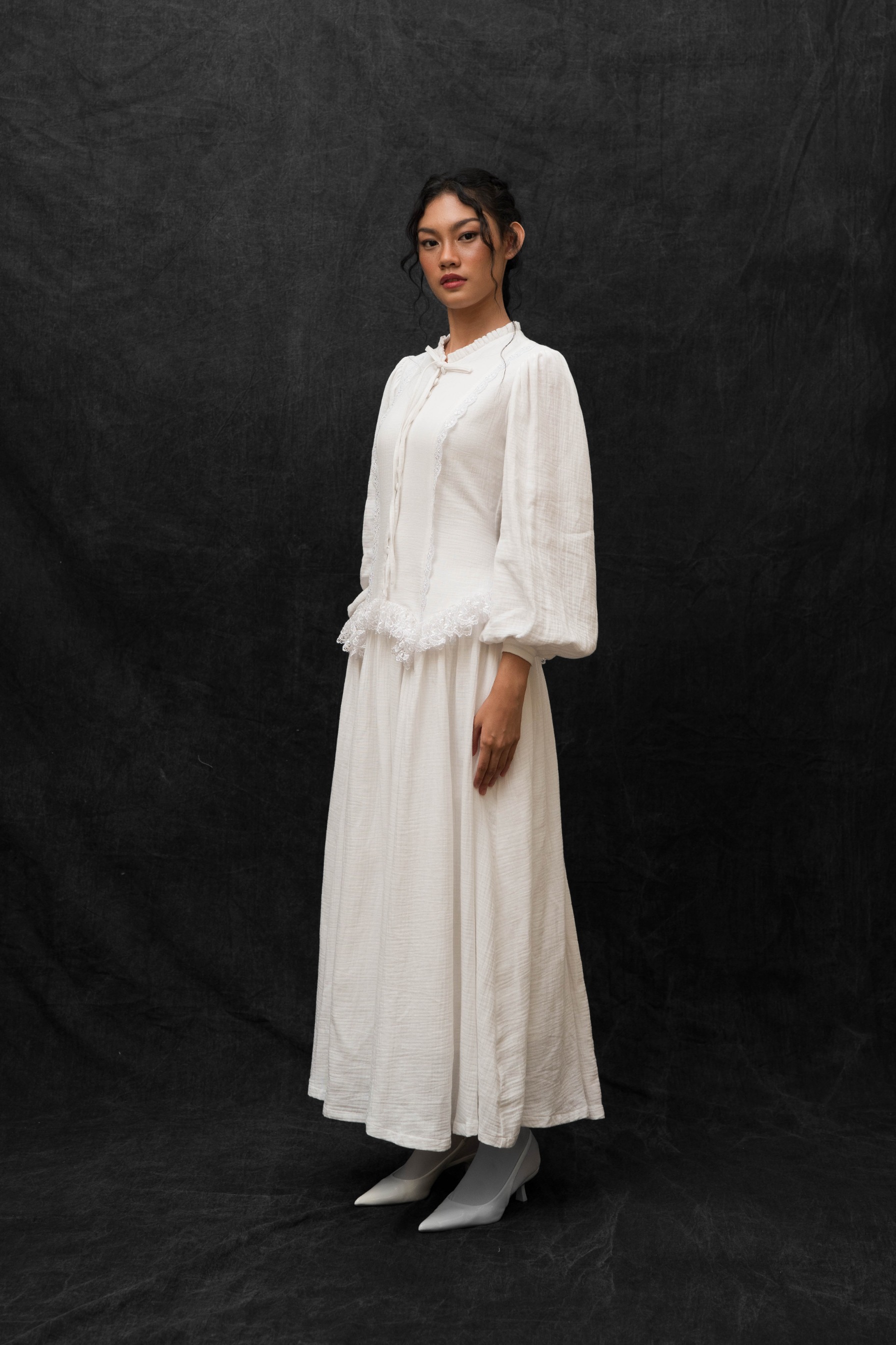 Serenity Dress in White (Pre-Order)