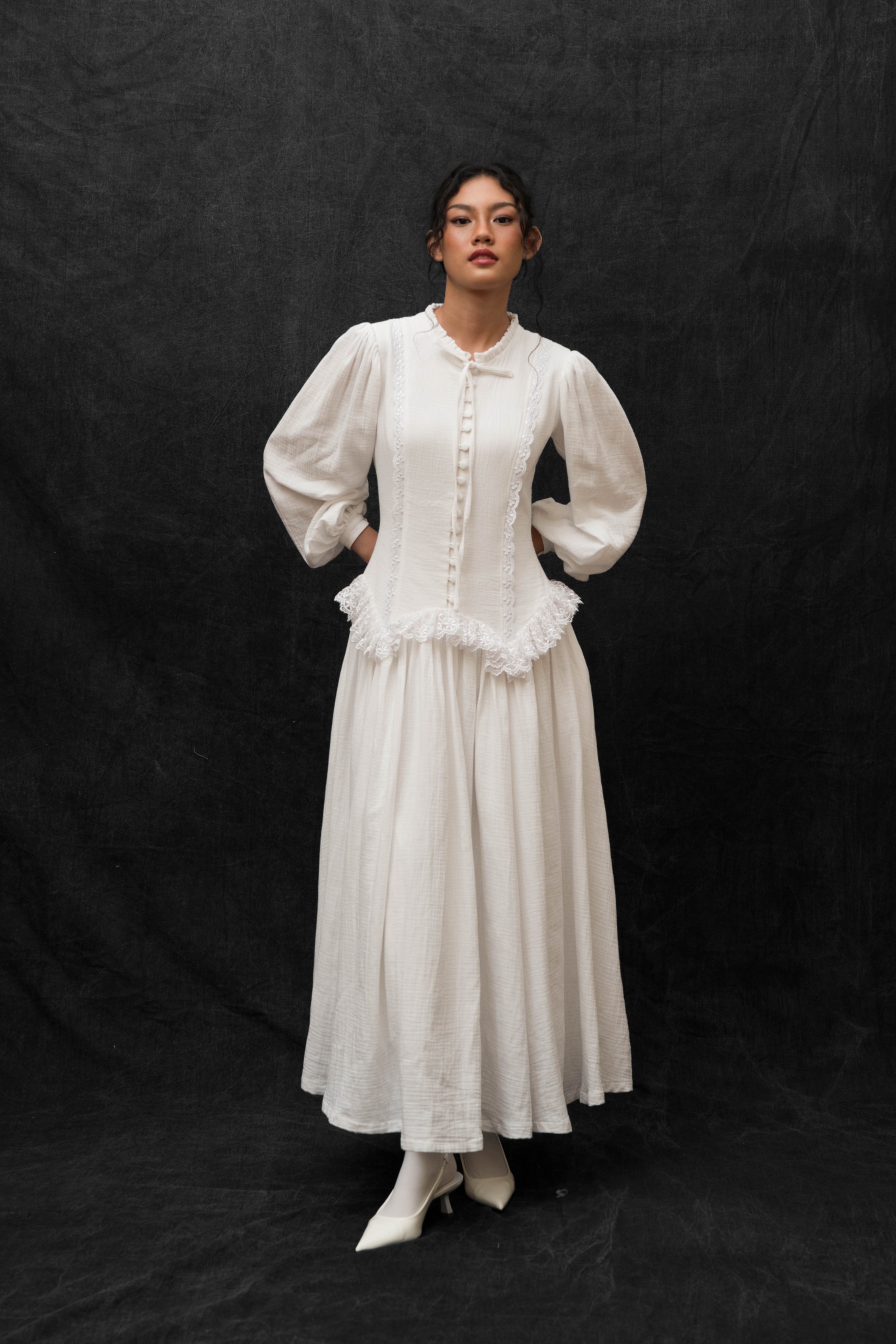Serenity Dress in White (Pre-Order)
