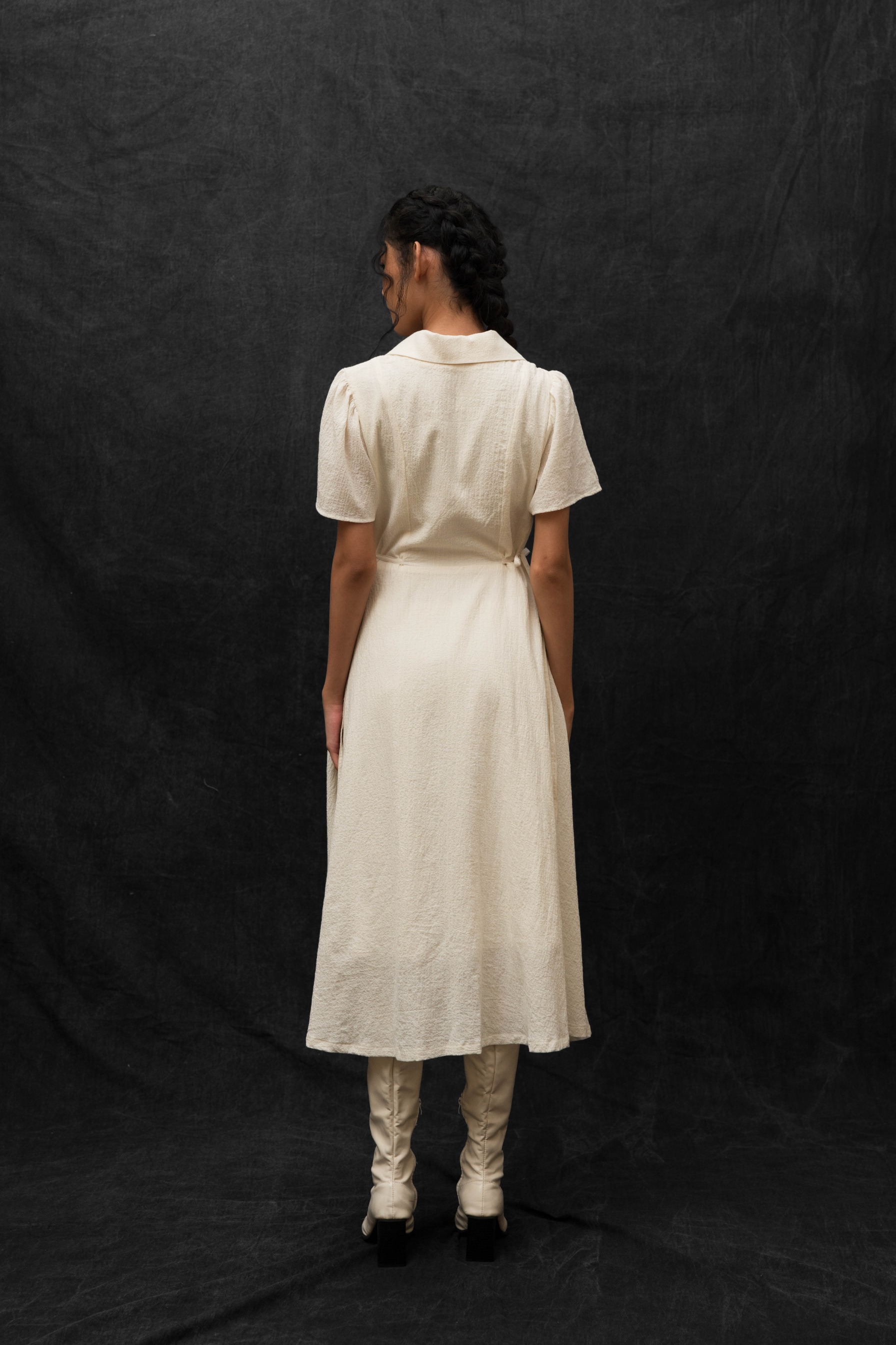 BLOSSOMwithSTARRY Adaline Dress in Beige