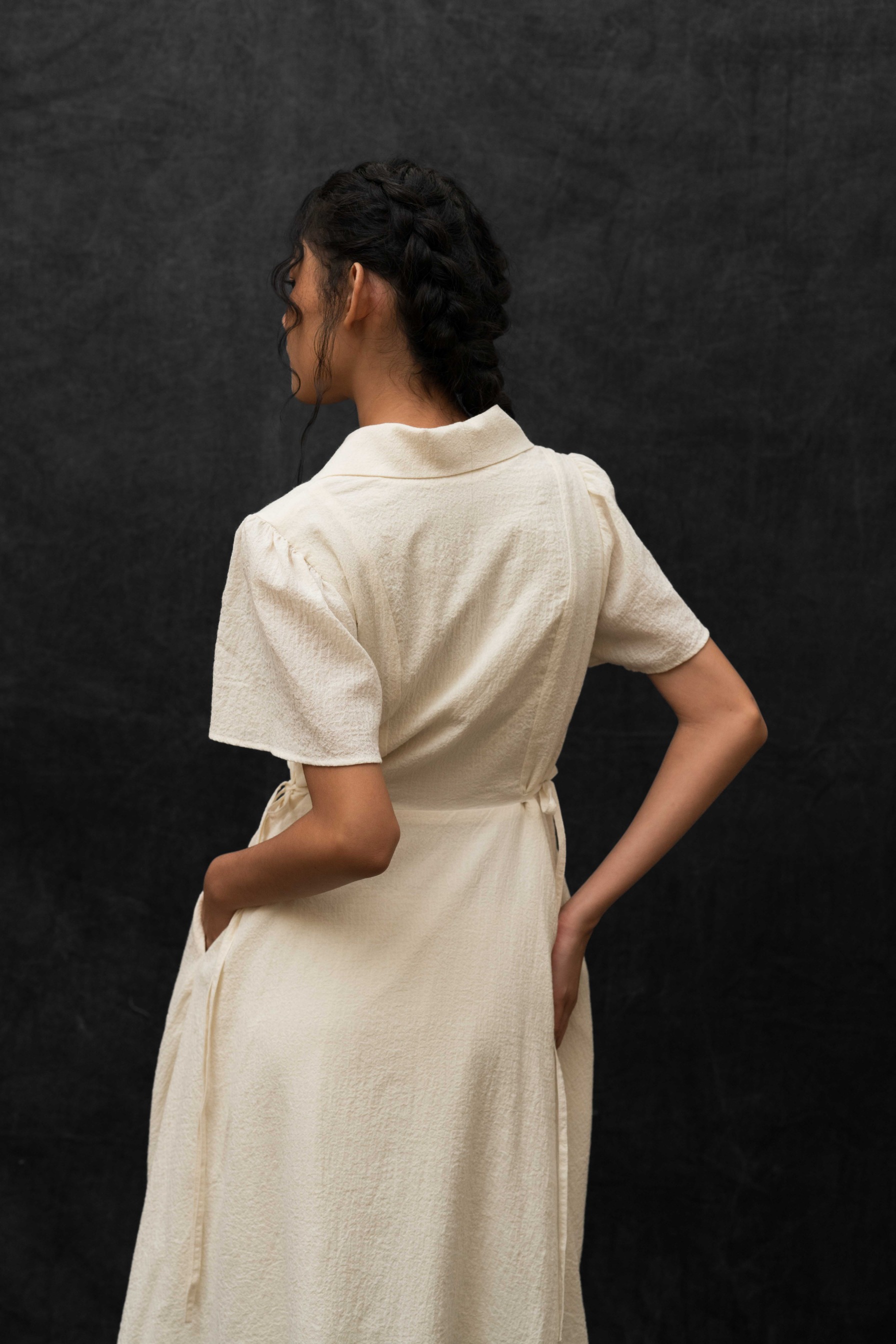 BLOSSOMwithSTARRY Adaline Dress in Beige