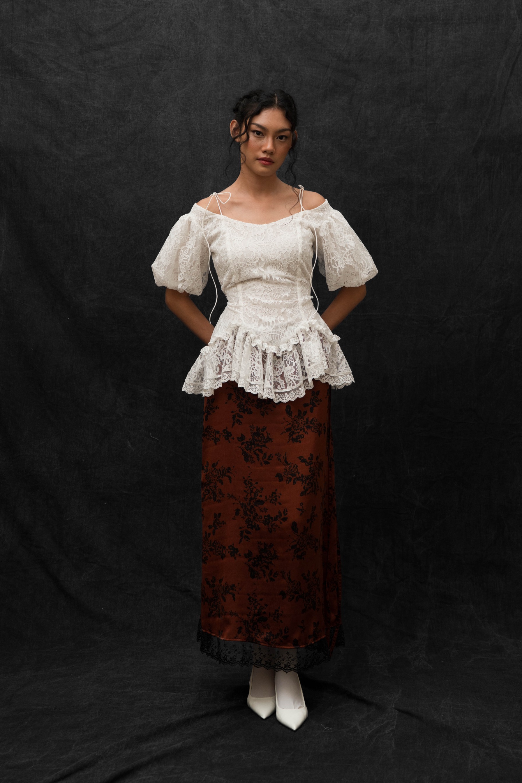 Emily Blouse in White 
