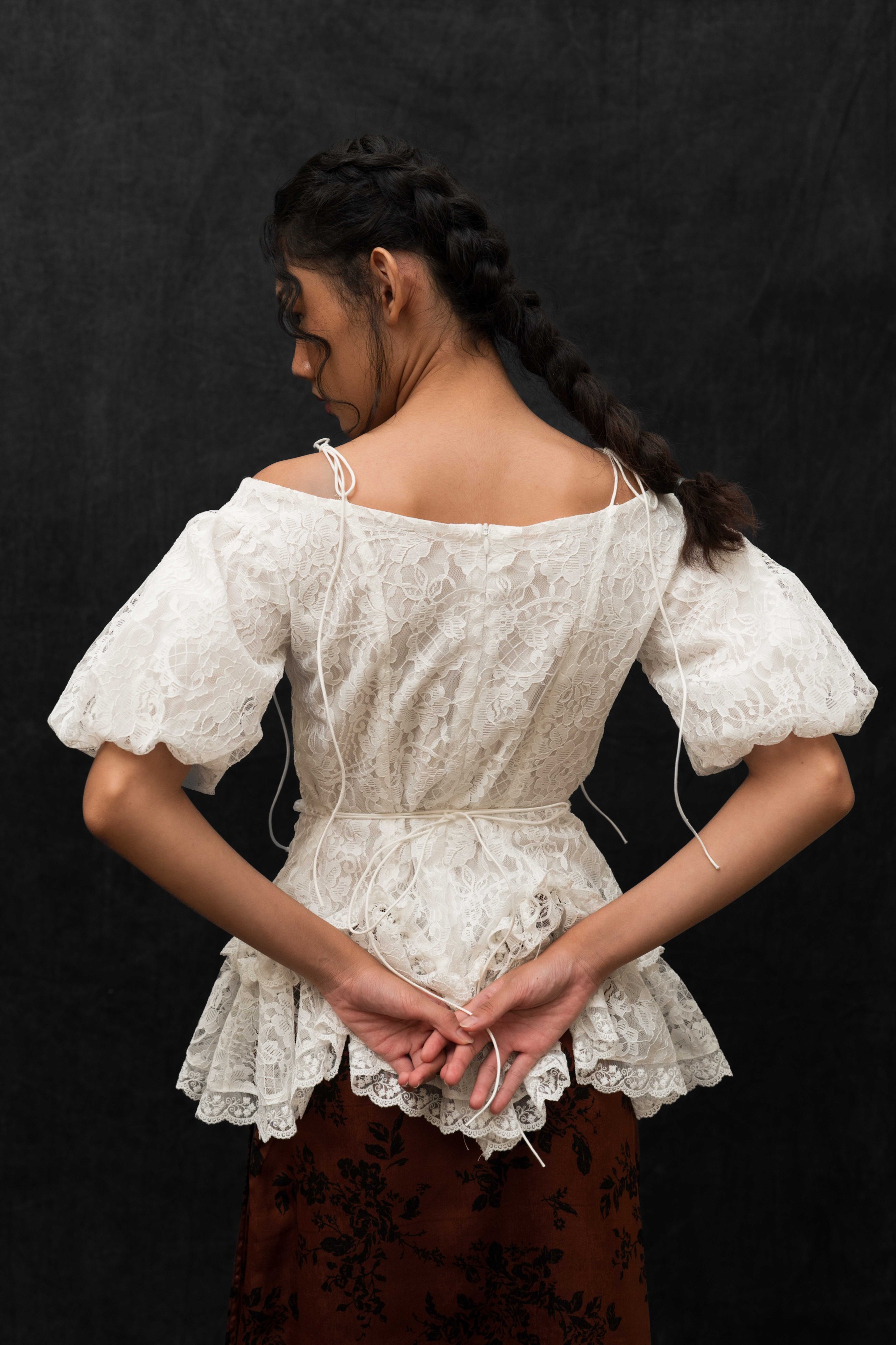 Emily Blouse in White 