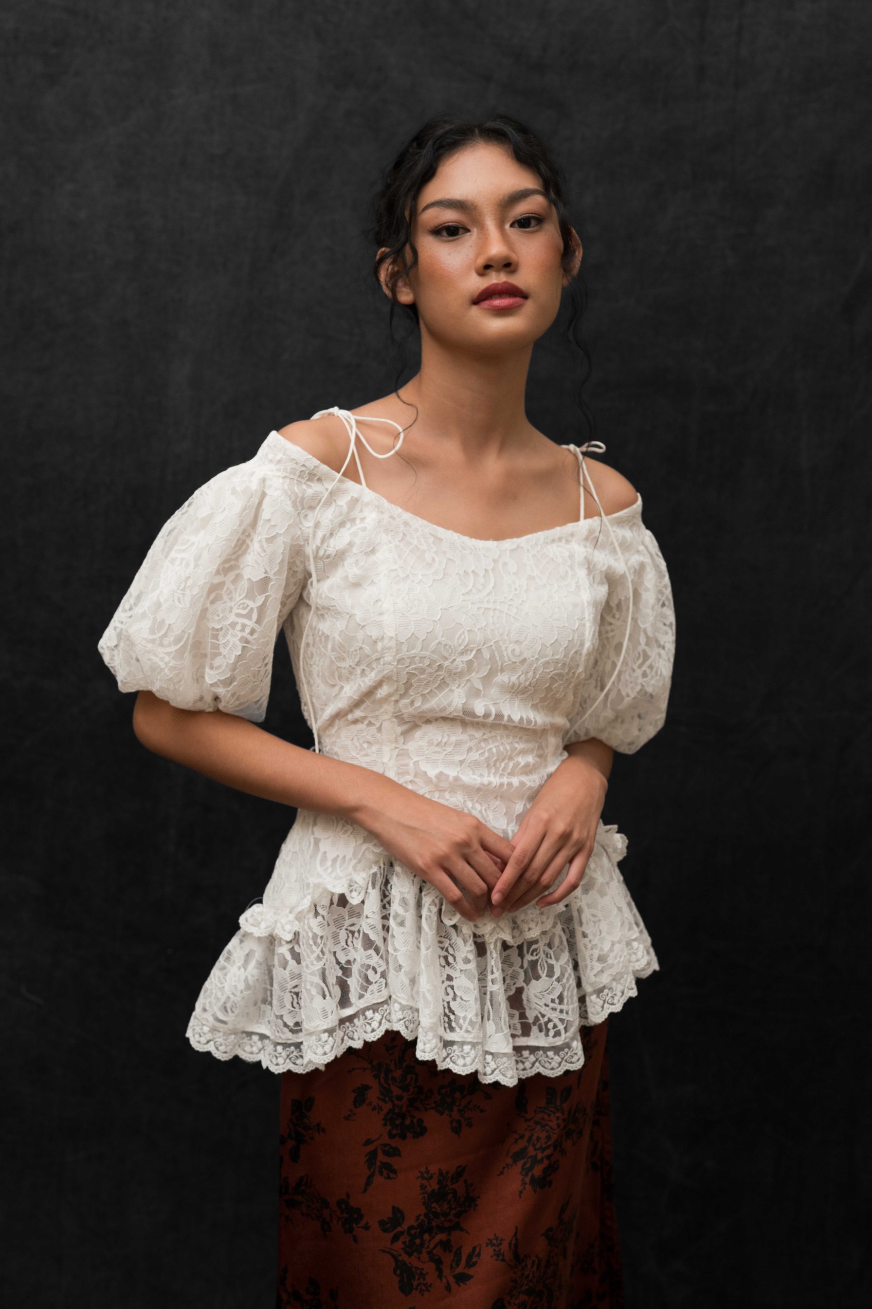 Emily Blouse in White 