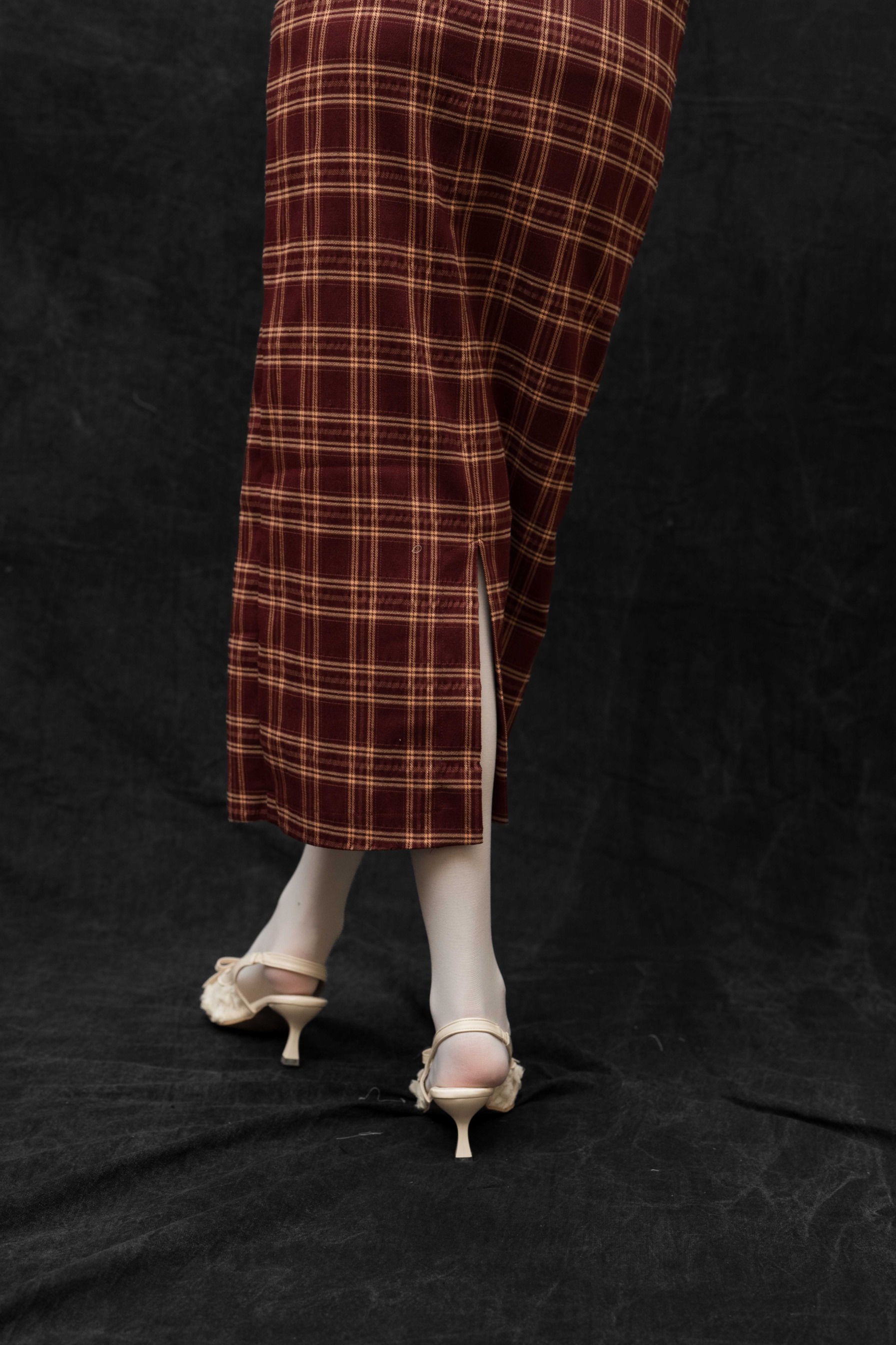 BLOSSOMwithSTARRY Olivia Skirt in Plaid (Pre-Order)