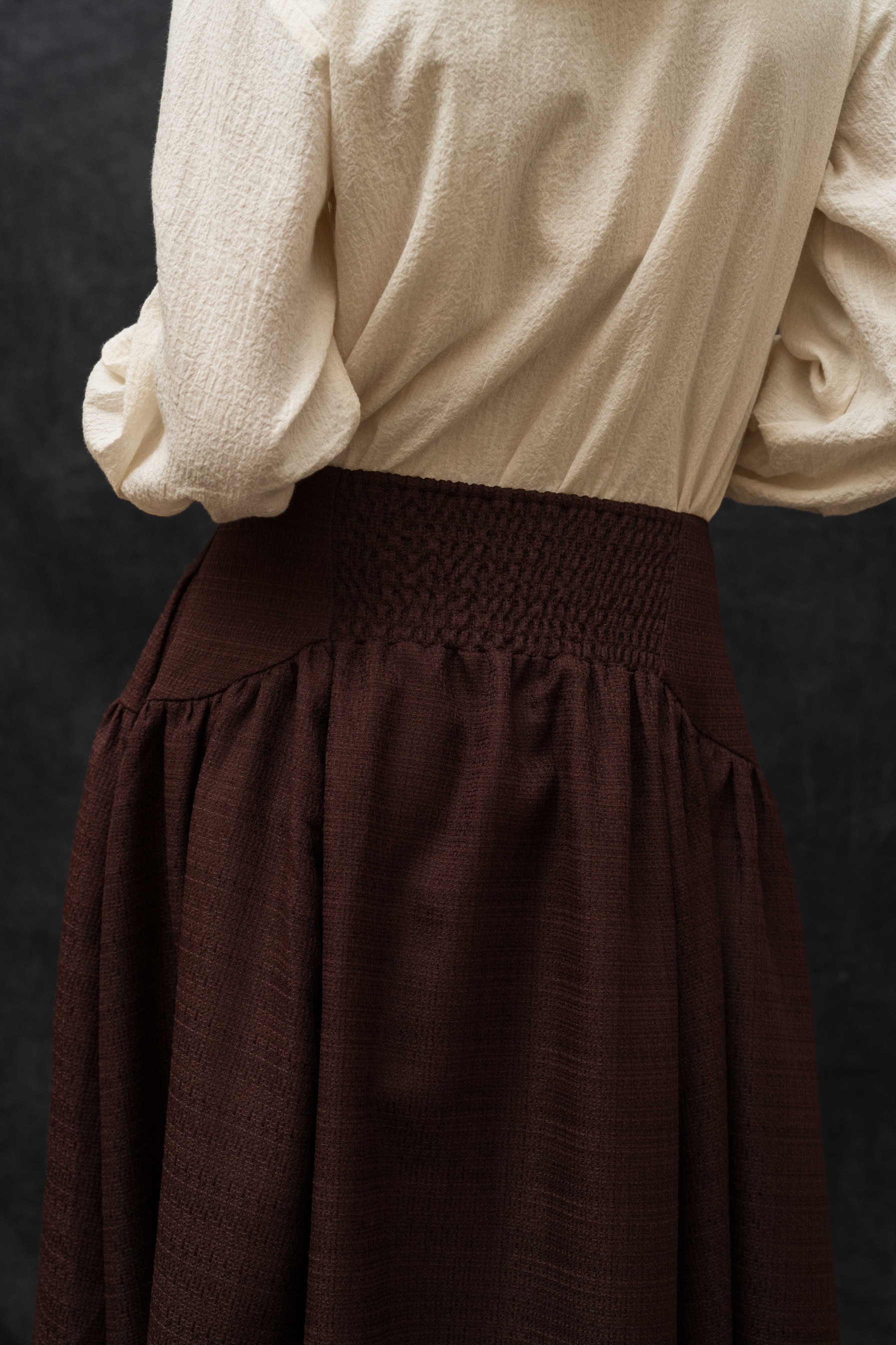 Mai Skirt in Brown 