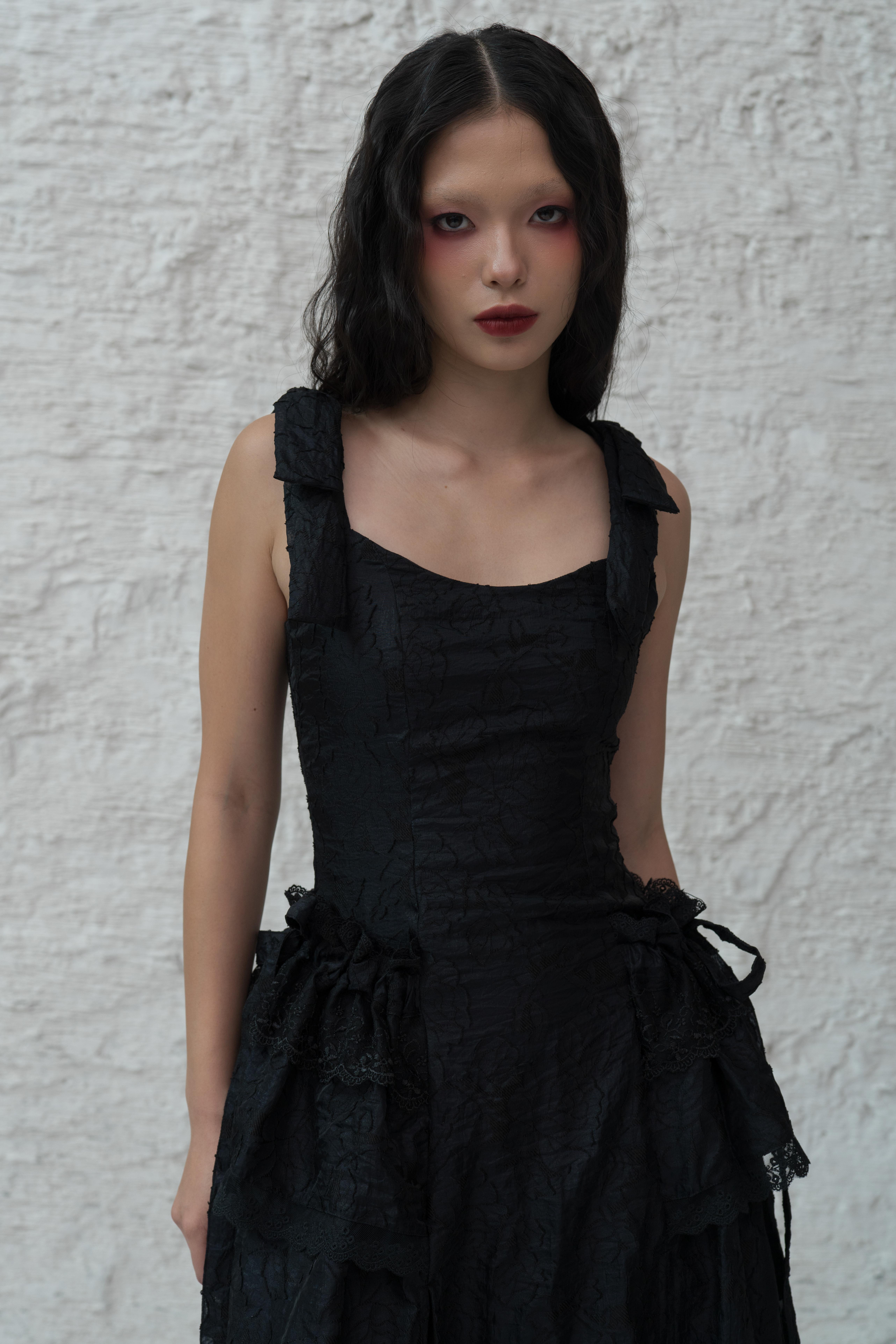 Circe Dress in Black