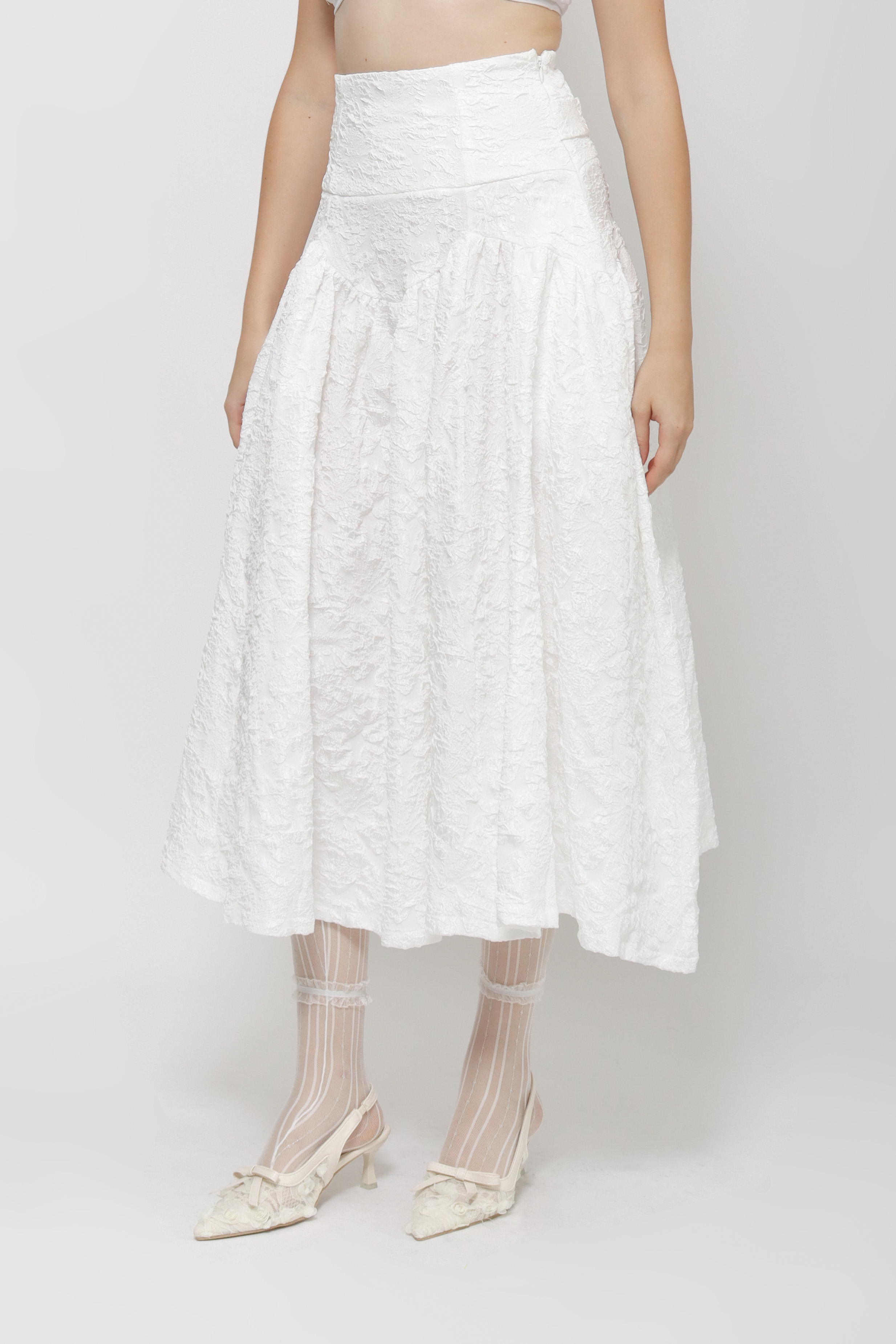 STARRY Maia Skirt in White