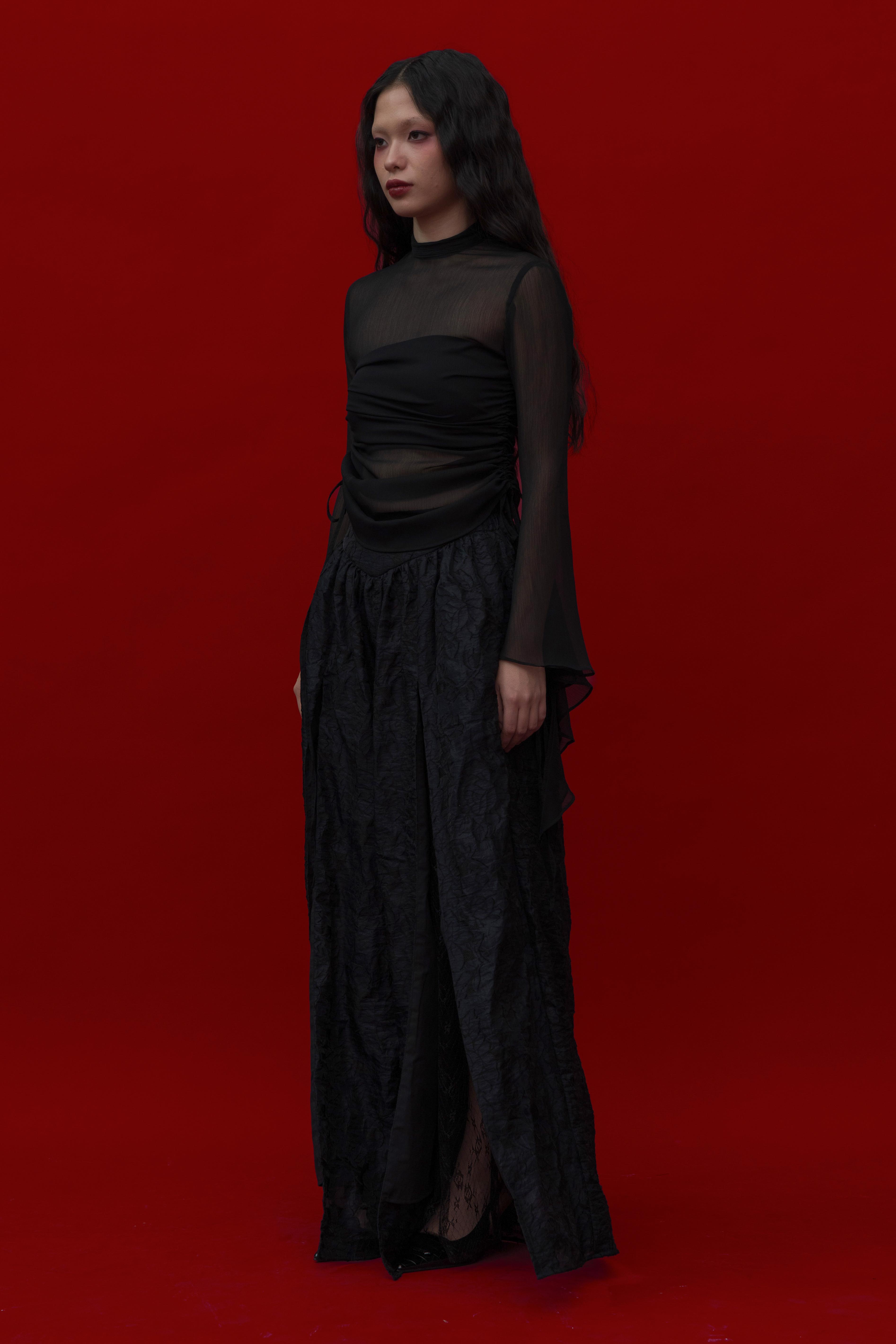 Nocturne Blouse in Black
