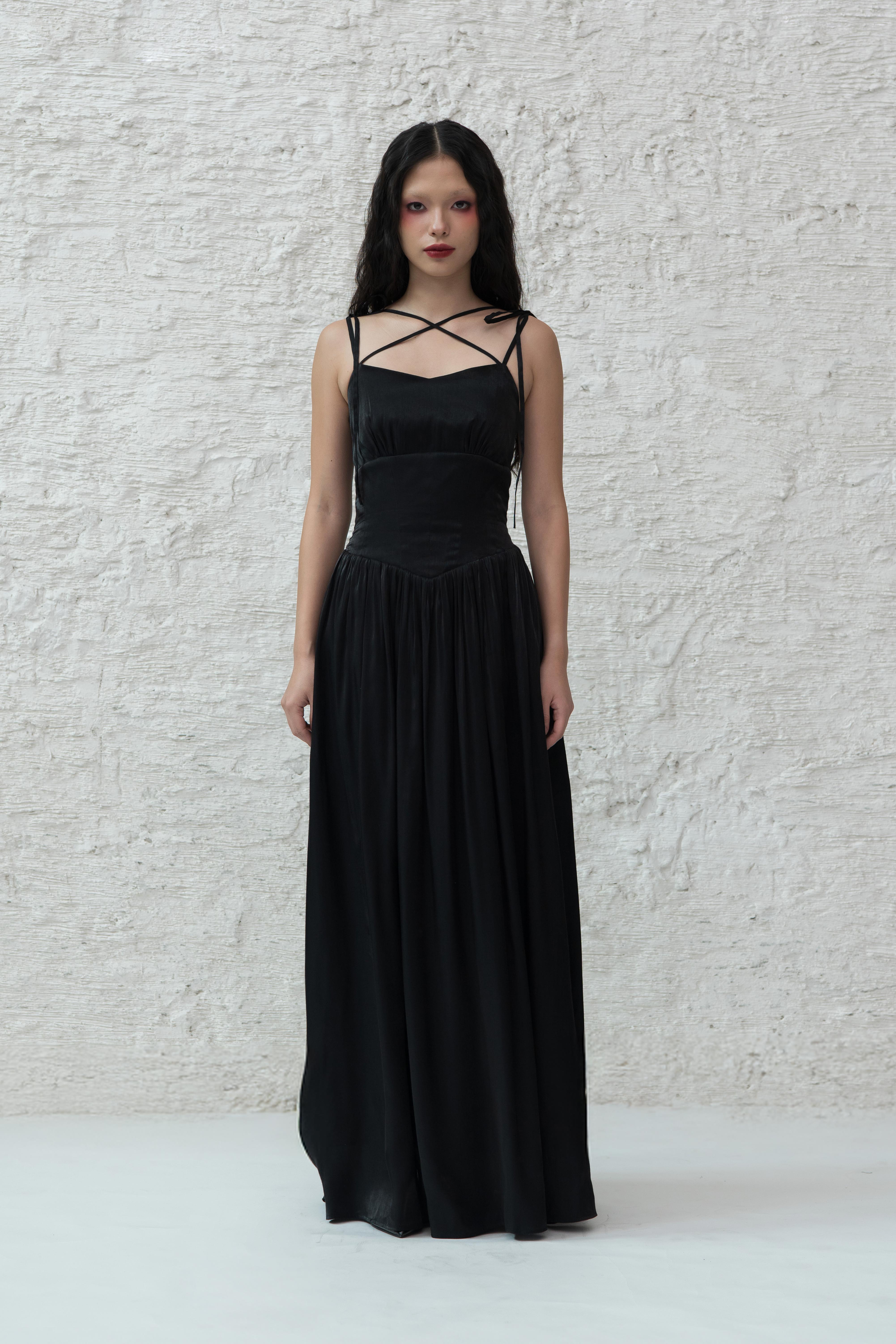 Liora Dress in Black
