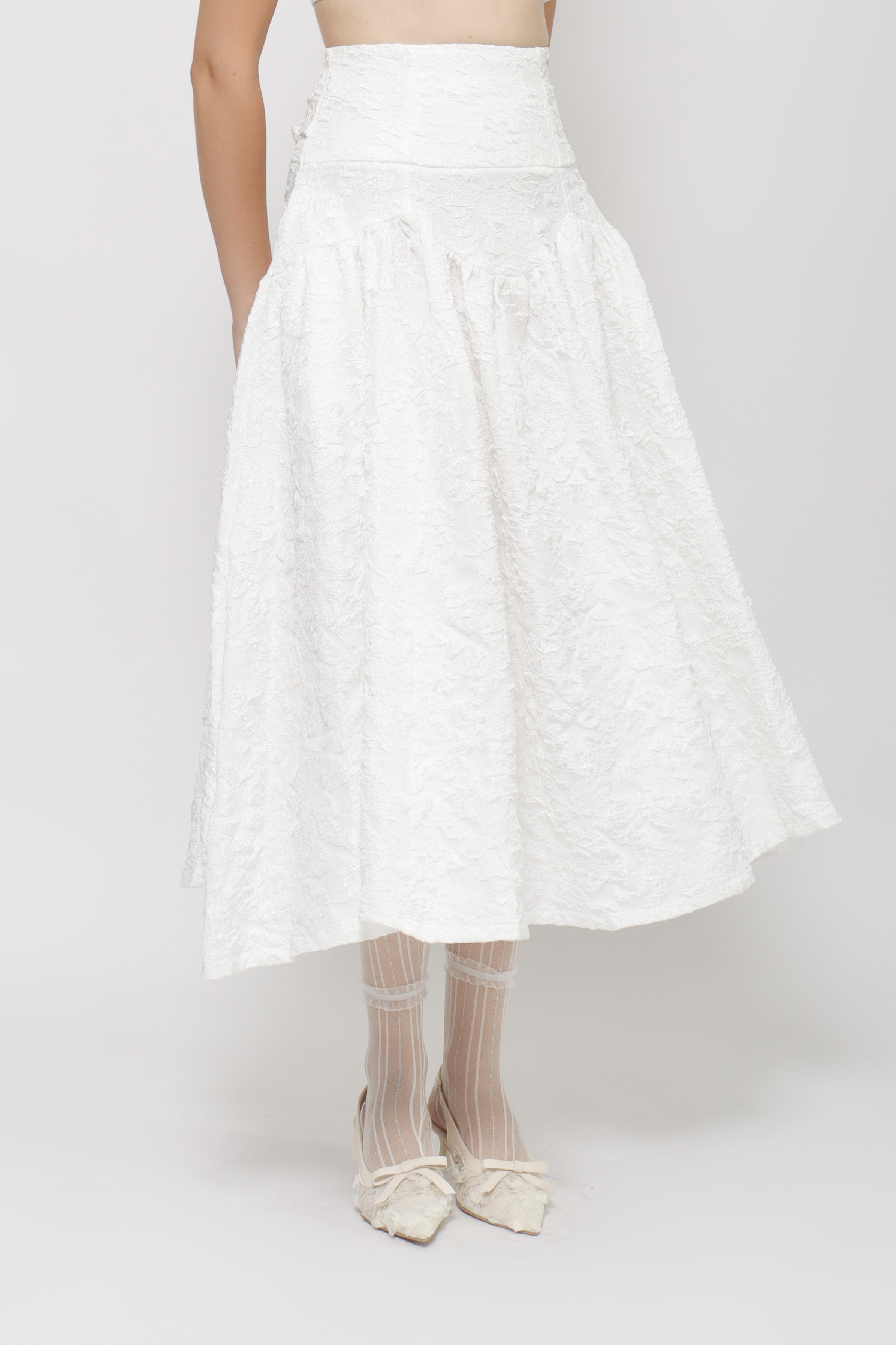 STARRY Maia Skirt in White