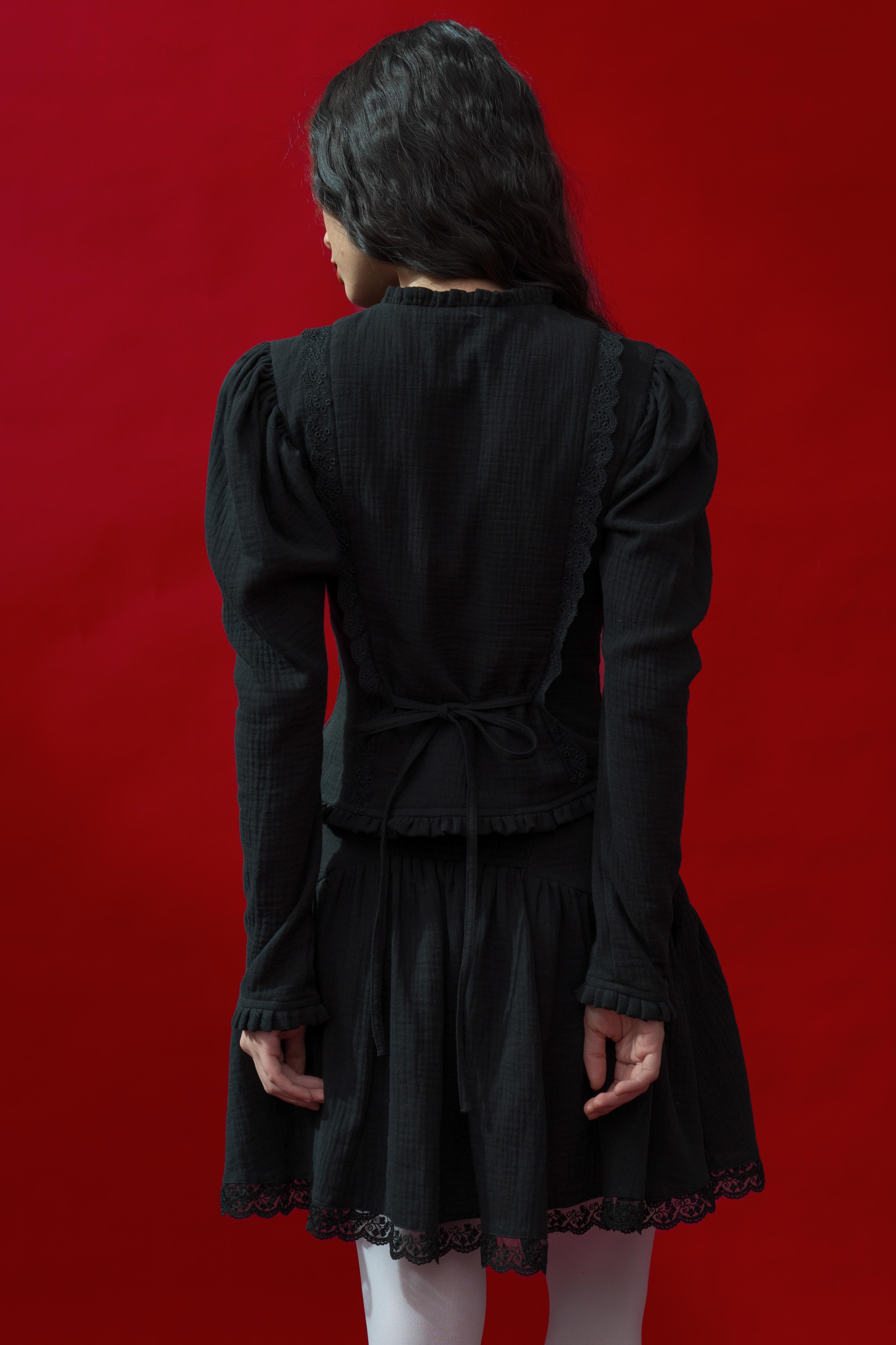 Catherine Blouse in Black