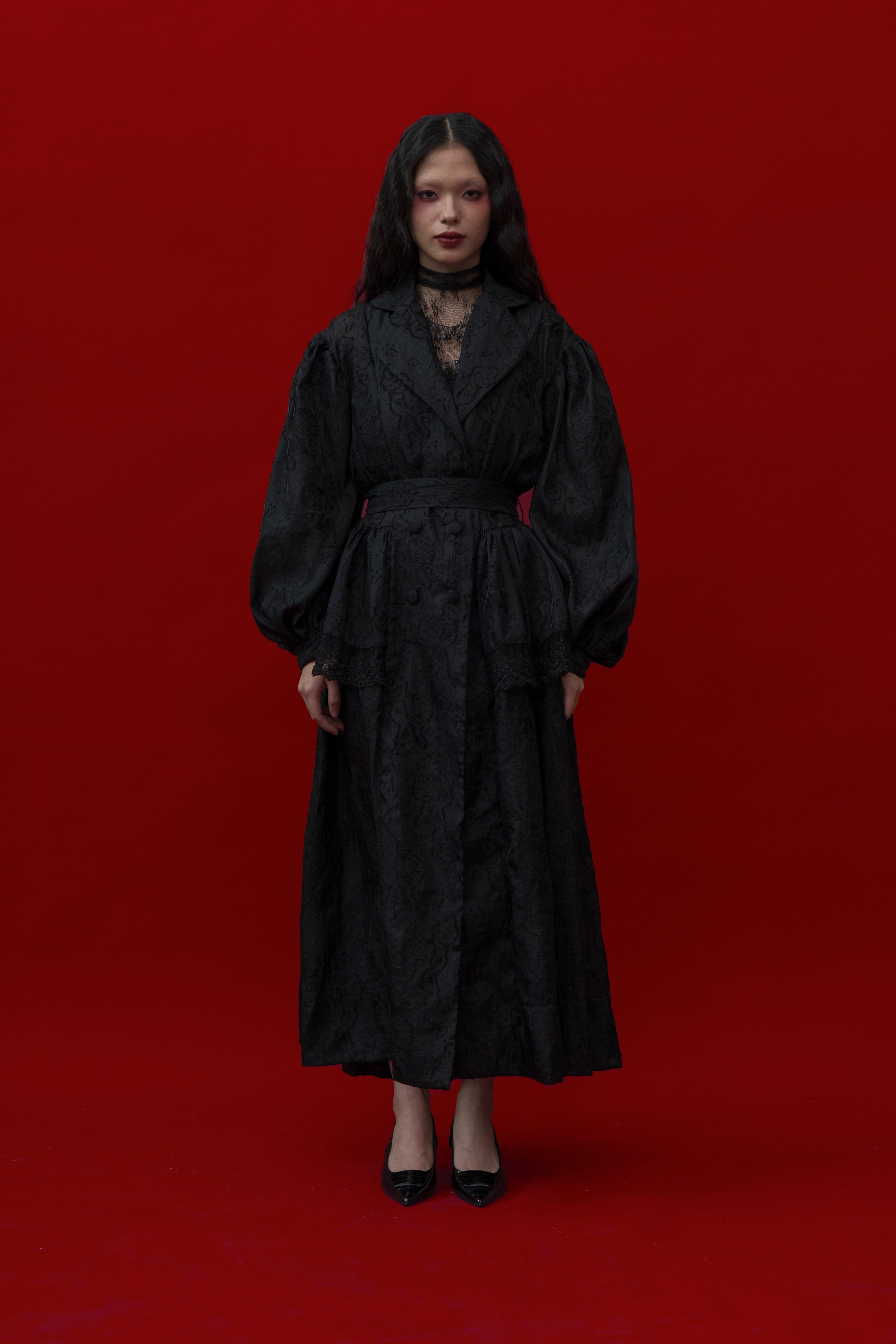 Dravena Coat in Black